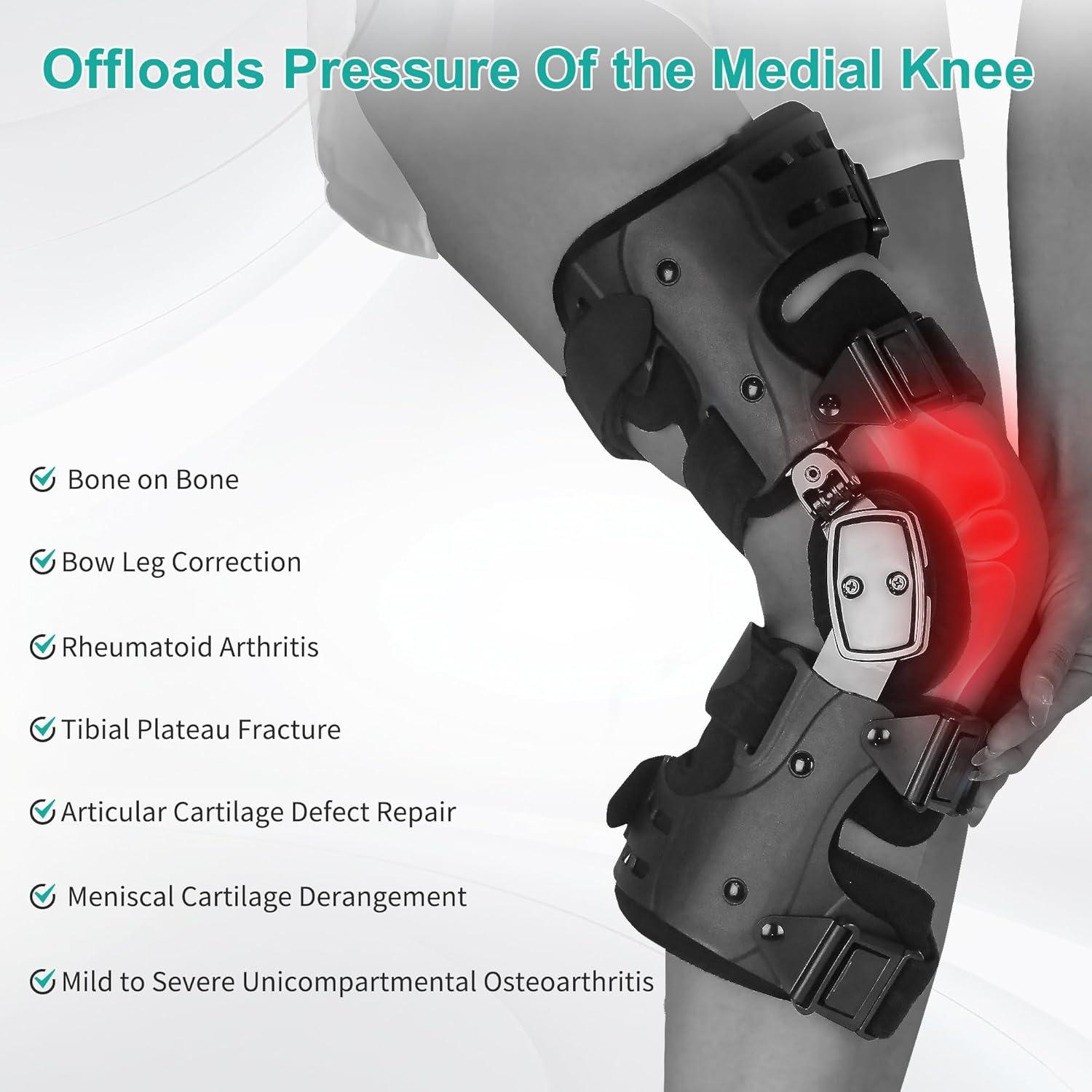 Soporte de Rodilla Descompresor OA FocuBoody - Ajustable Derecho