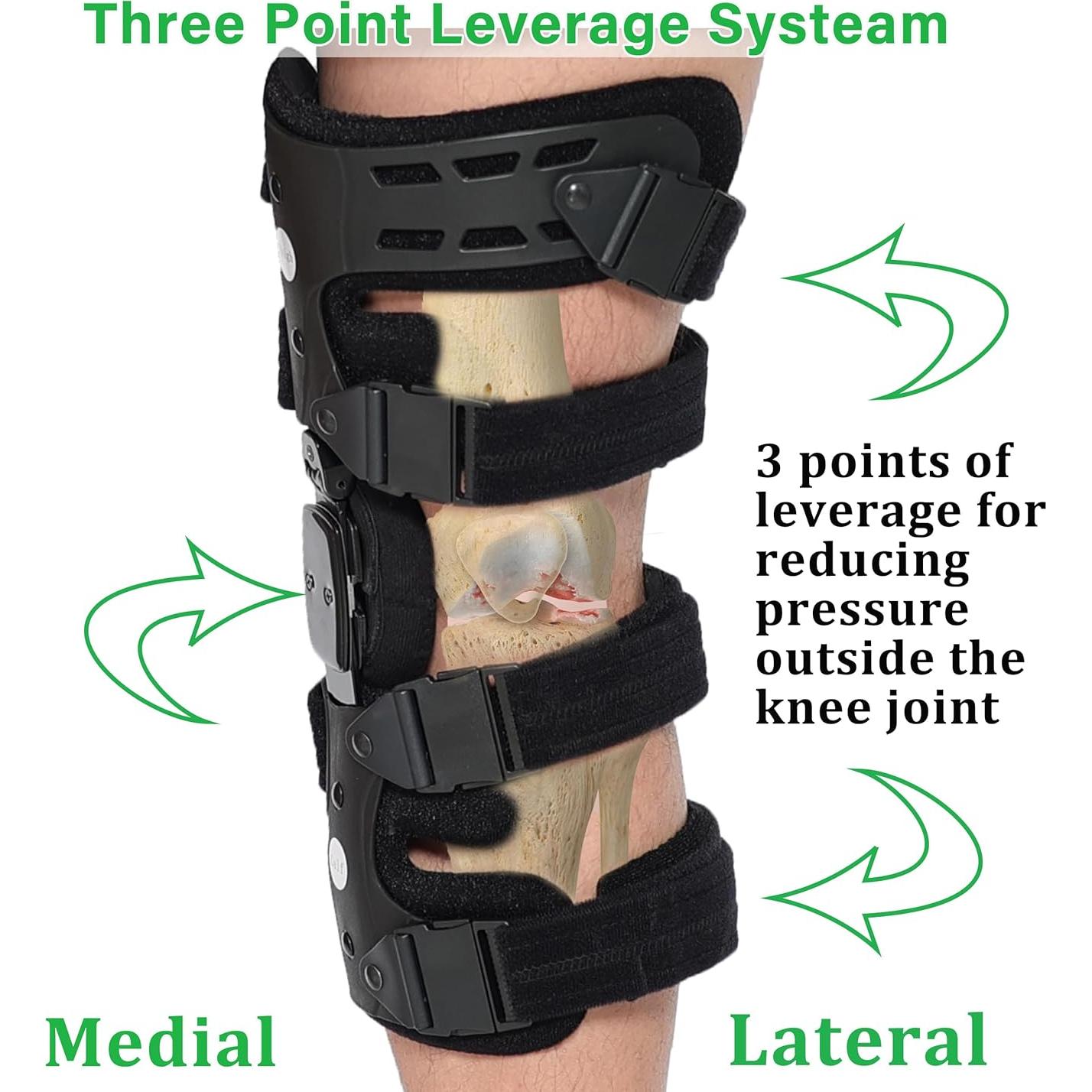 Férula Descompresora de Rodilla Orthomen Derecho para Alivio OA