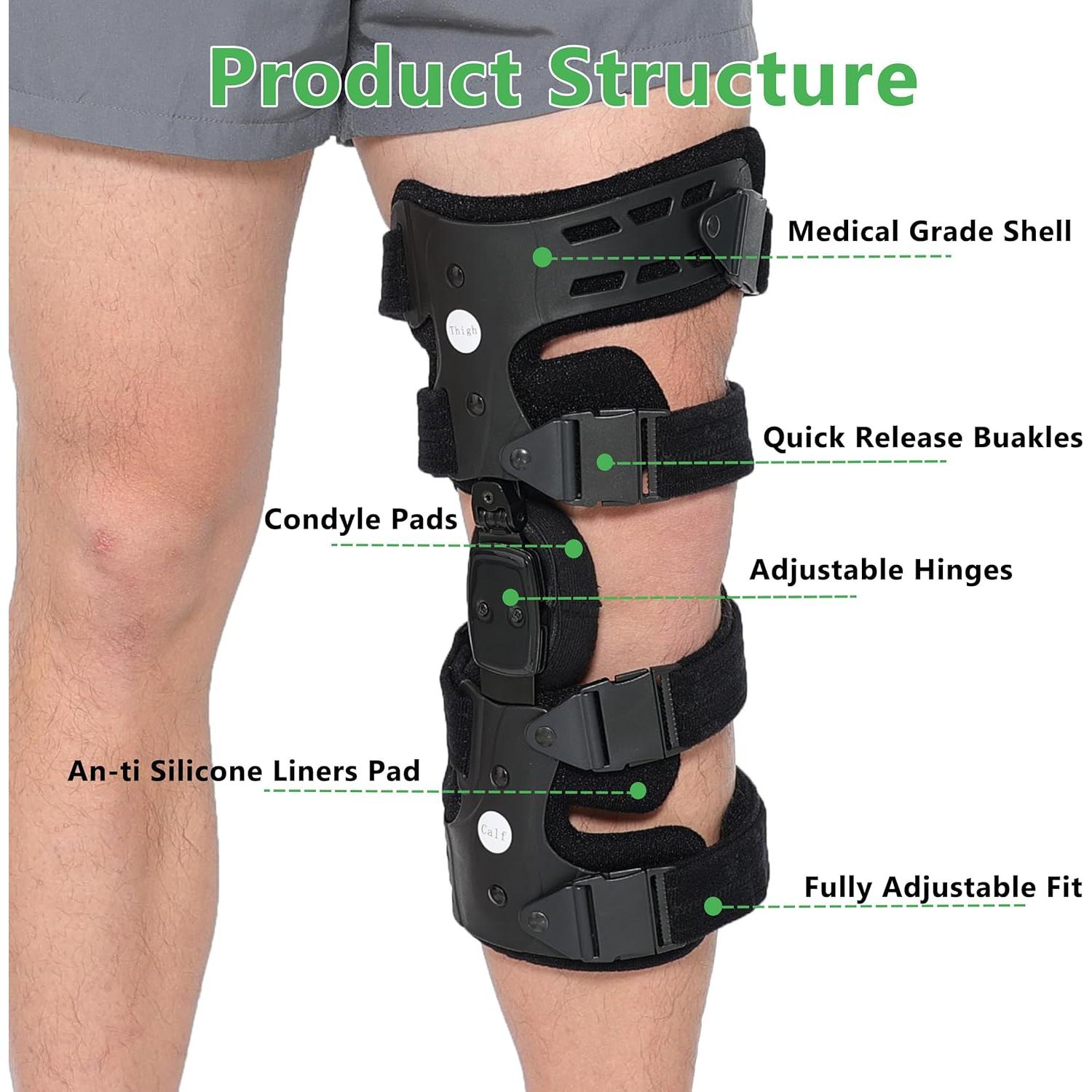 Férula Descompresora de Rodilla Orthomen Derecho para Alivio OA