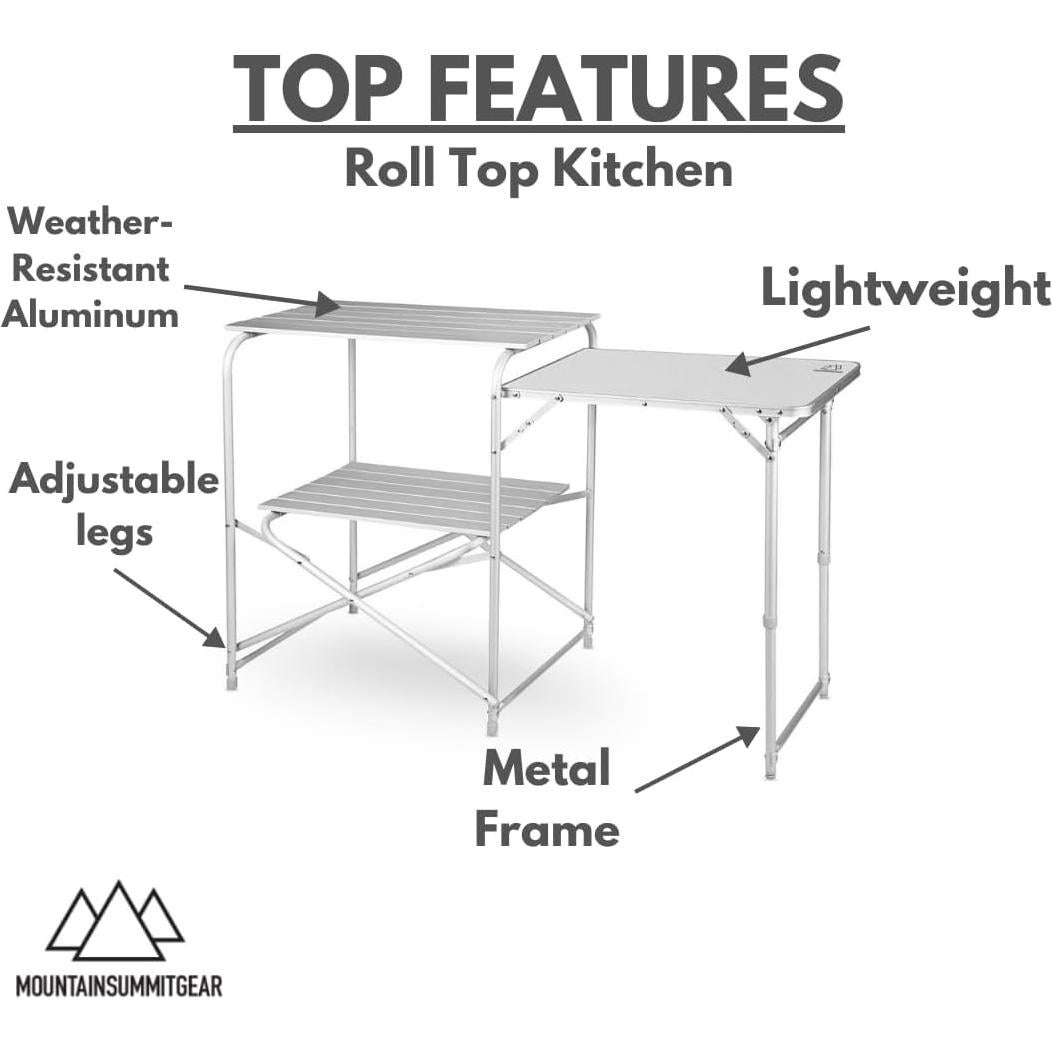 Cocina Camping Roll Top MOUNTAIN SUMMIT GEAR MSG-RTK