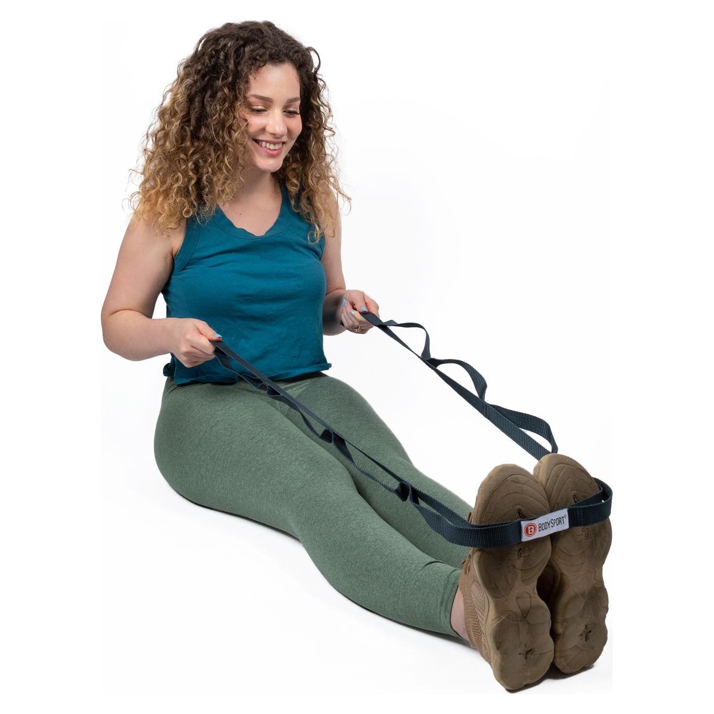 Cinta de Estiramiento Estática Body Sport 1.83 m para Fitness