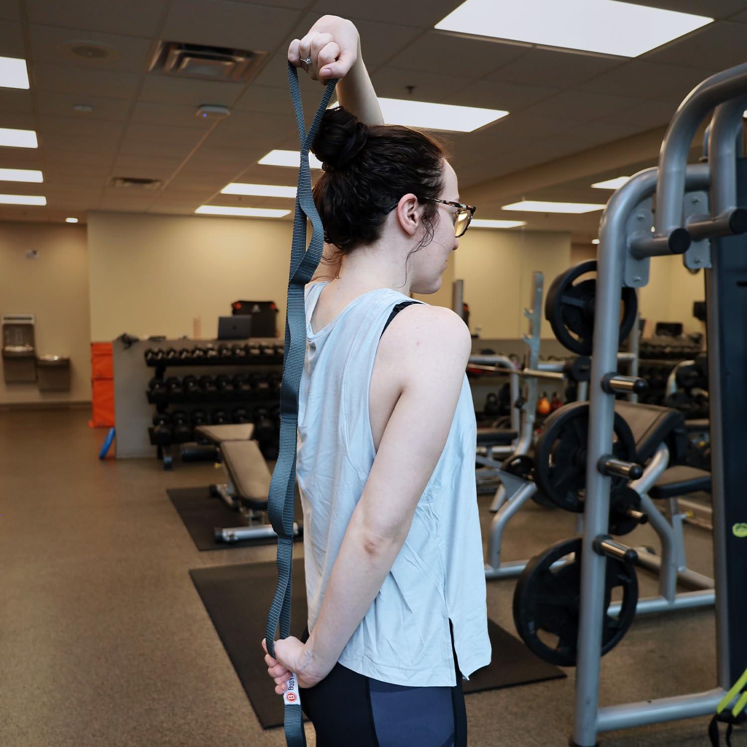 Cinta de Estiramiento Estática Body Sport 1.83 m para Fitness