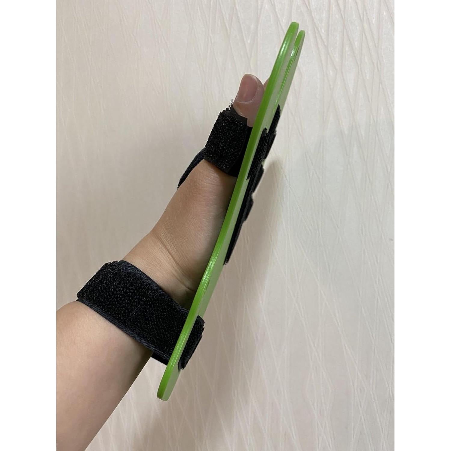 Férula de Mano Ajustable Aliewin para Rehabilitación Verde