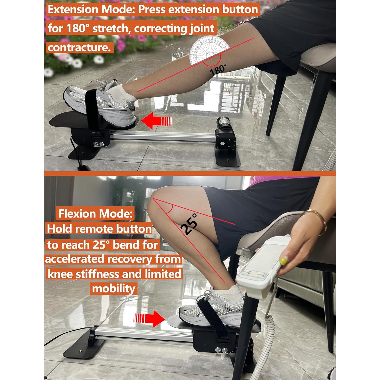 Deslizador Eléctrico de Rodilla SVZIOOG para Recuperación