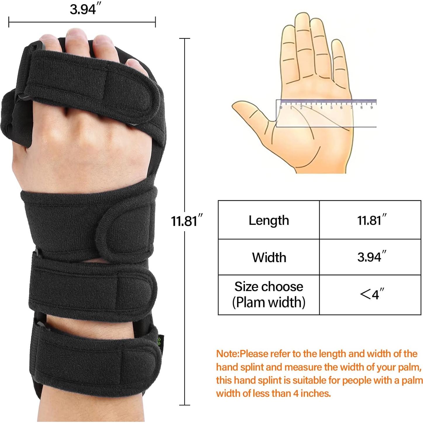 Férula de Mano en Reposo HOOMTREE para Síndrome del Túnel Carpiano