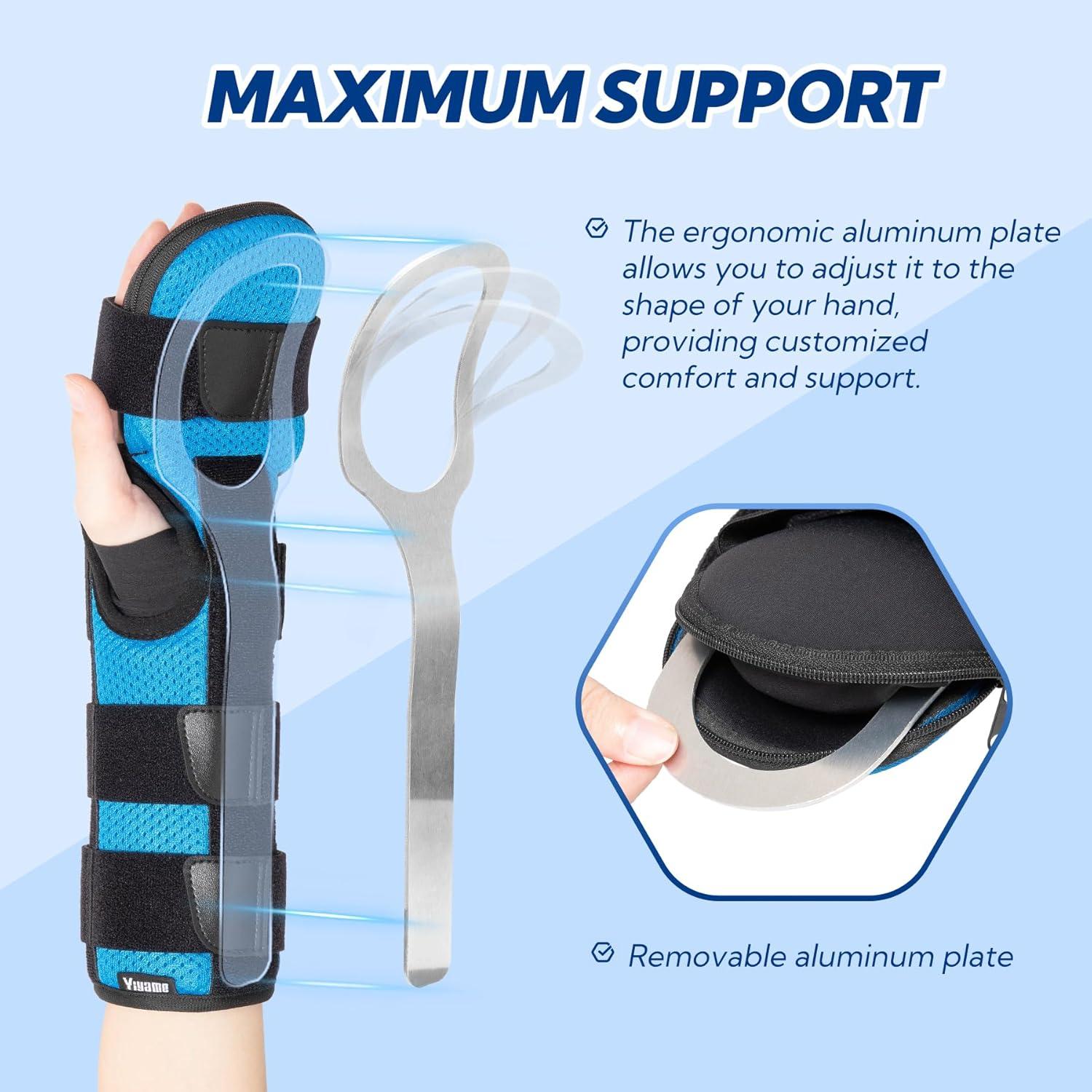 Férula de Mano en Reposo Yiyame para Ictus y Artritis - Izquierda S