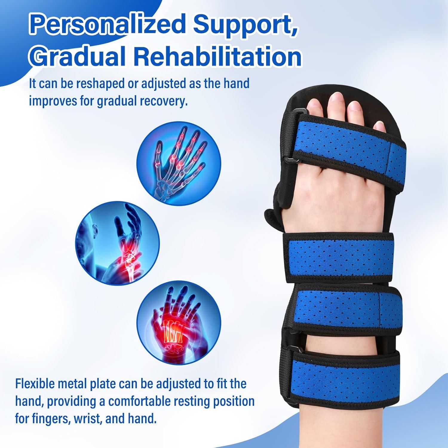 Férula de Mano en Reposo Chonario - Soporte Ergonómico Mediana Derecha