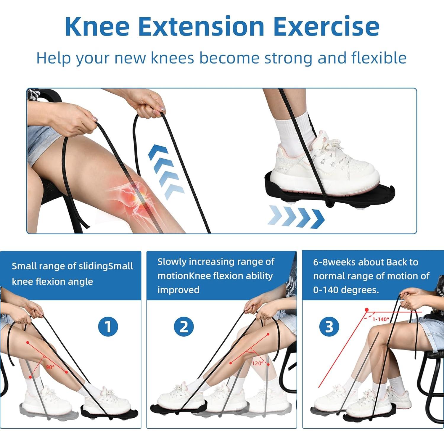Deslizador de Rodilla KONGISS para Rehabilitación - 30 cm