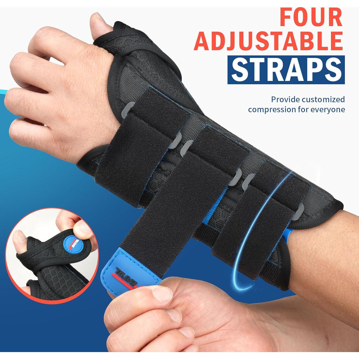 Muñequera con Férula de Pulgar FEATOL - Alivio Dolor Tendinitis