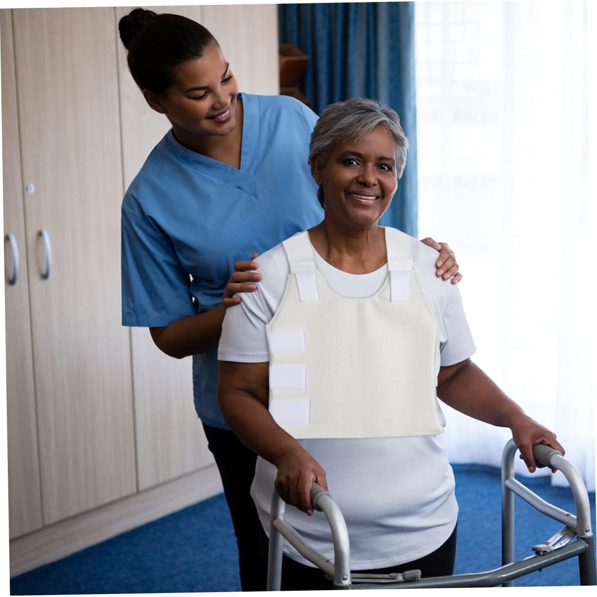 Cinturón de soporte para costillas BIUDECO unisex 50x42 cm