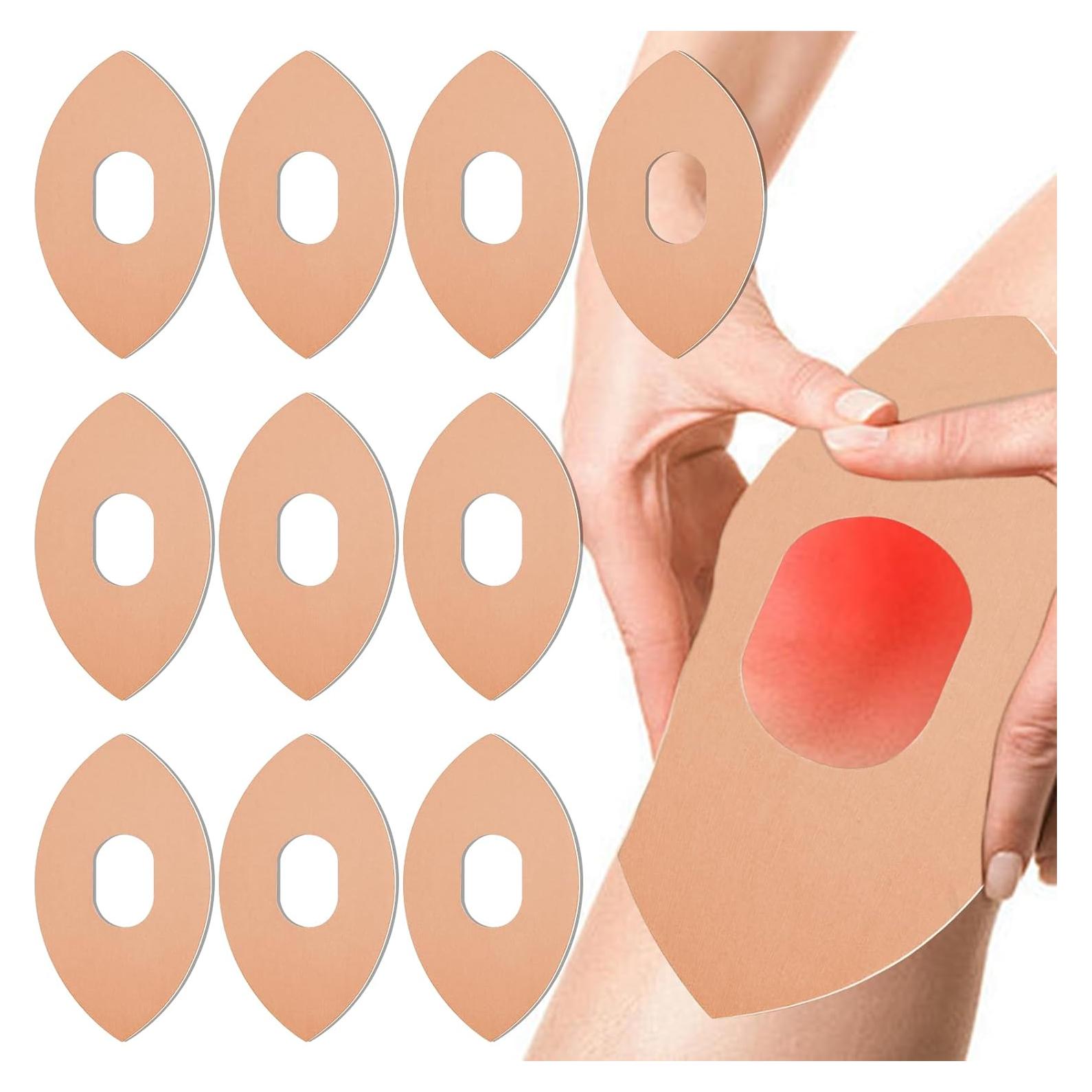 Cinta Kinesiológica Precutada Hurifeng para Rodillas 10 Pcs