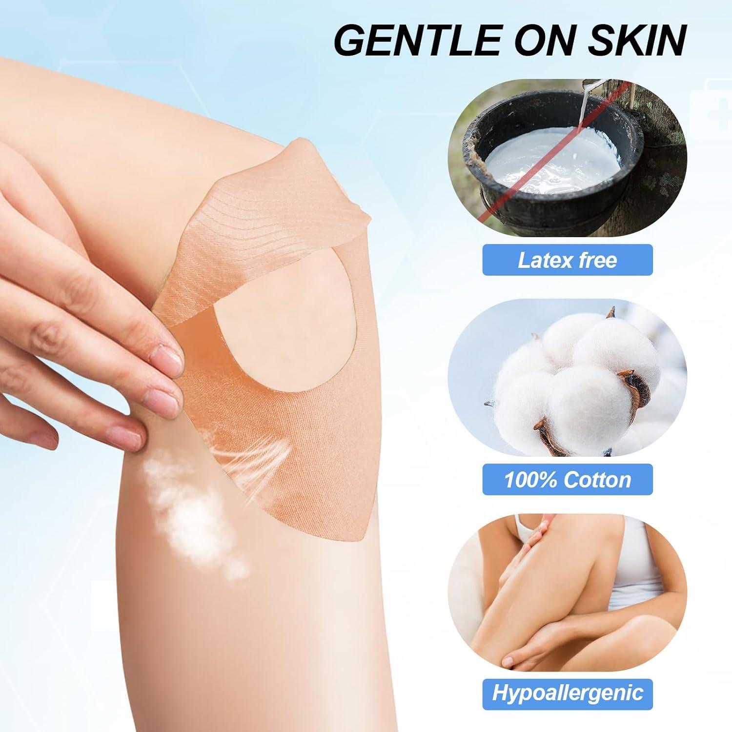 Cinta Kinesiológica Precutada Hurifeng para Rodillas 10 Pcs