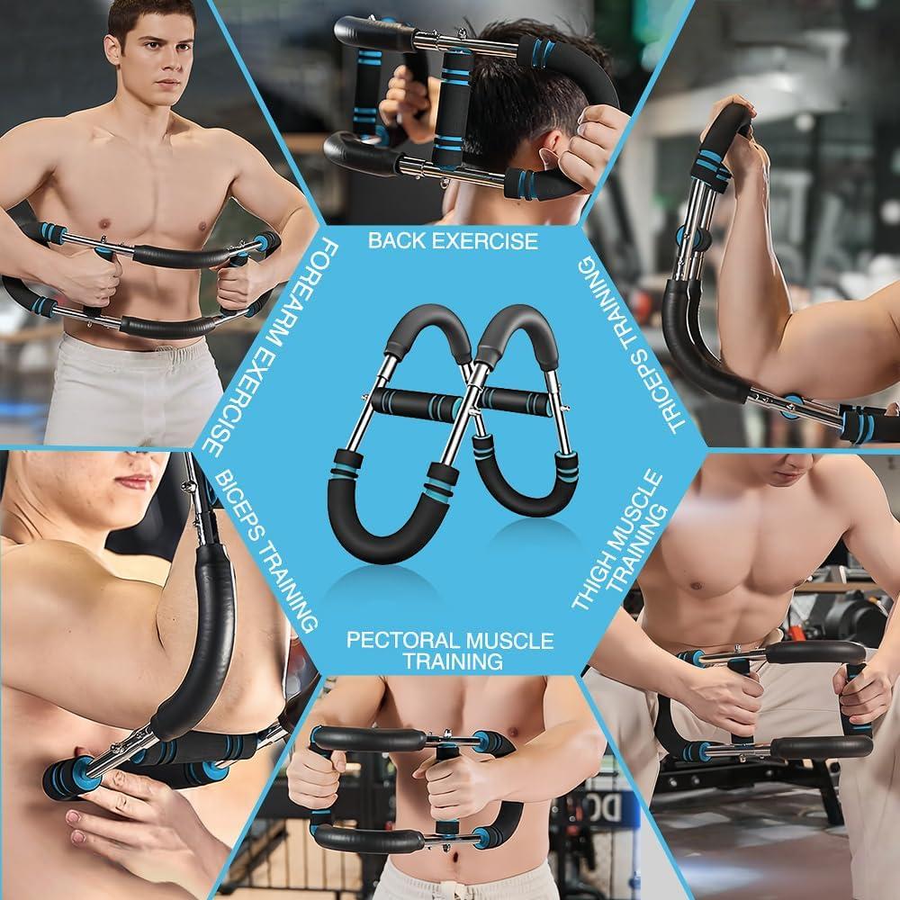 Entrenador de Fuerza de Brazo KBQ Ajustable 2 Niveles Resistencia