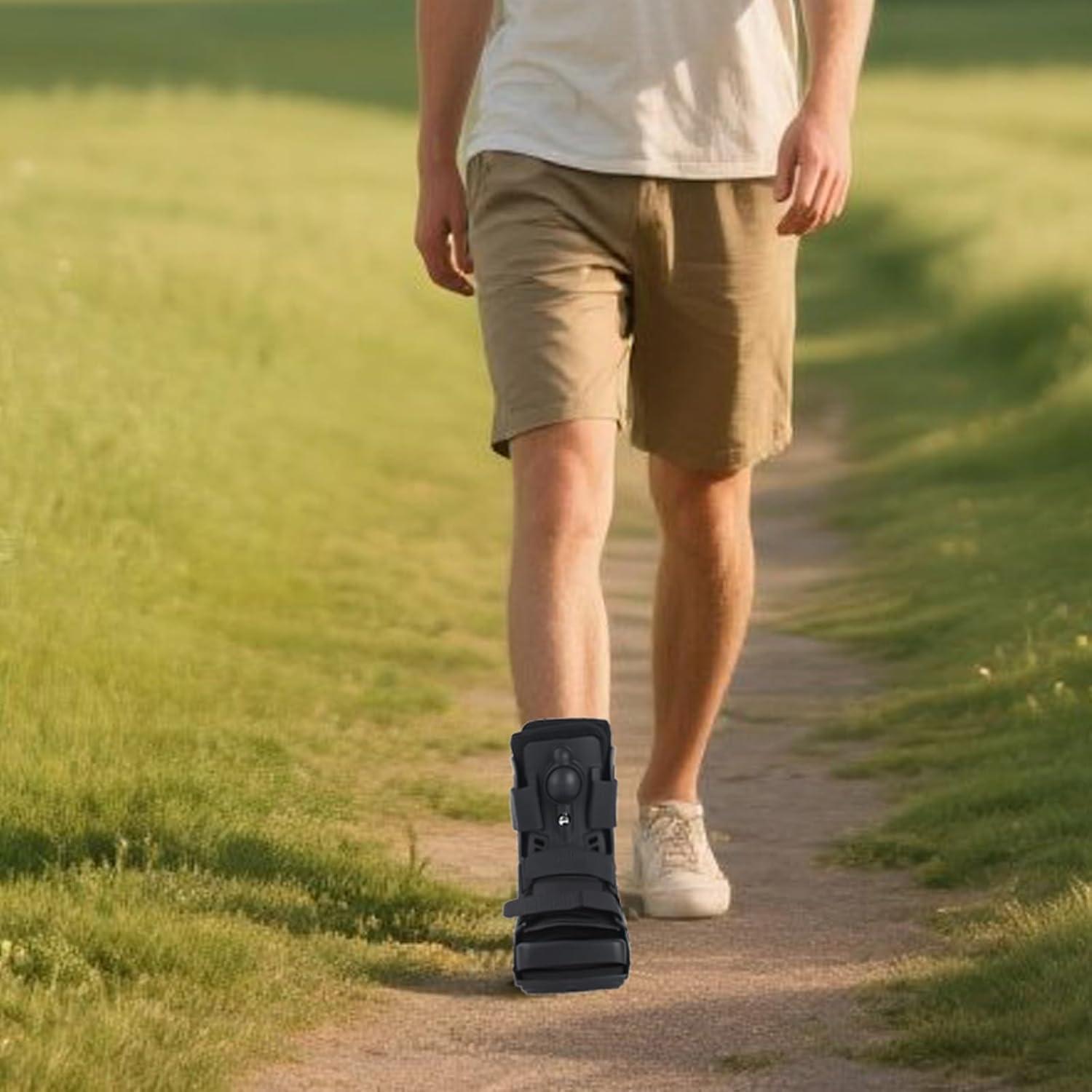 Bota de Cam Walker Inflable Mathgetin para Recuperación Médica - Pequeña