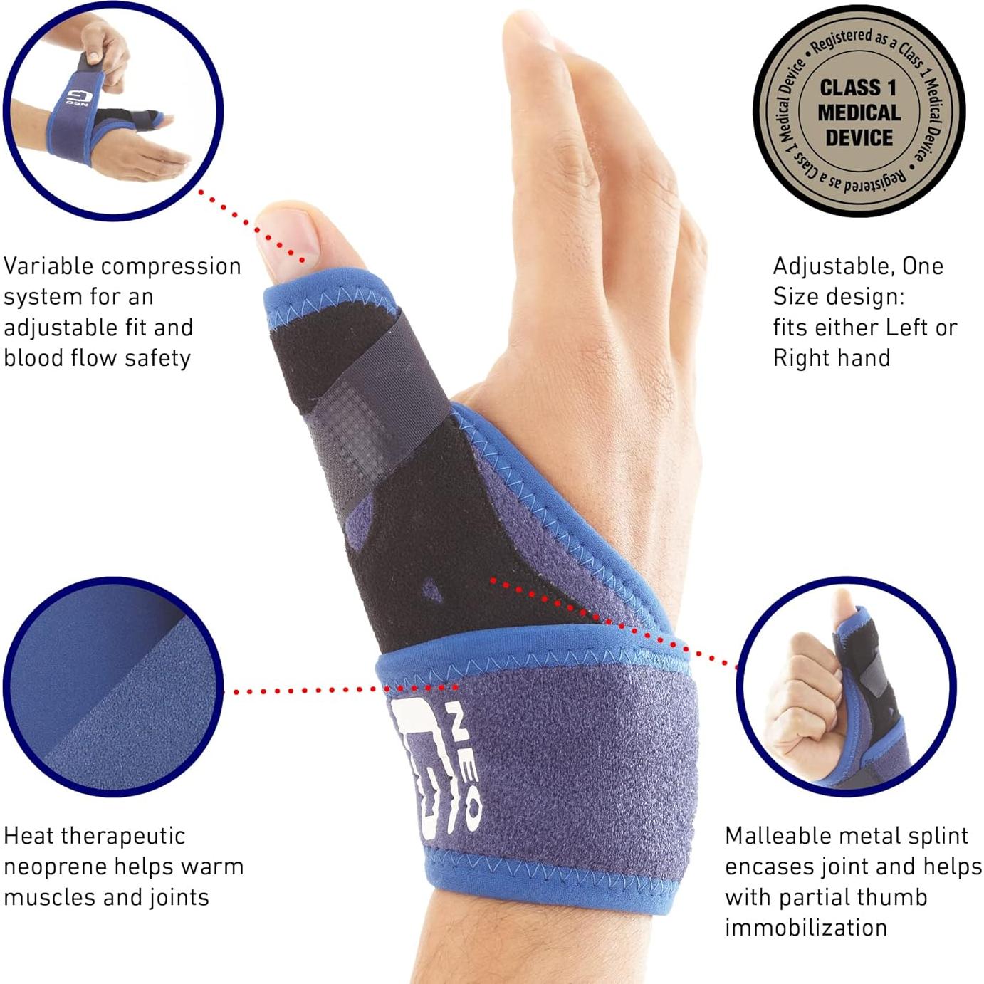 Férula para Pulgar Neo G Easy-Fit - Soporte Ajustable Unisex