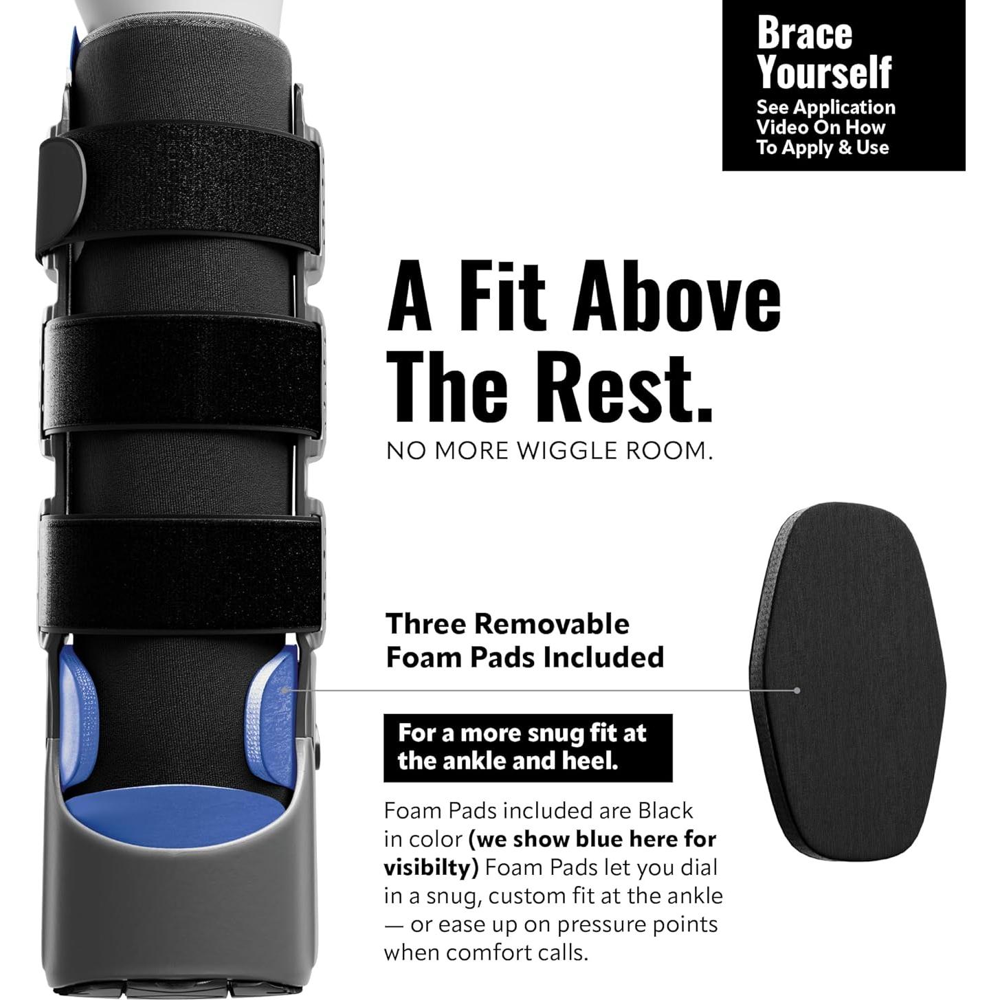 Bota de Caminata Alta Braceapedia Mediana con Bomba de Aire