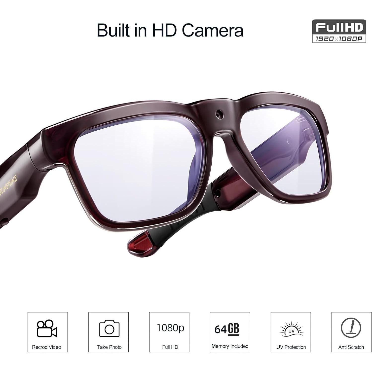 Gafas Inteligentes OhO Sunshine A9 WiFi 64GB Full HD 1080p