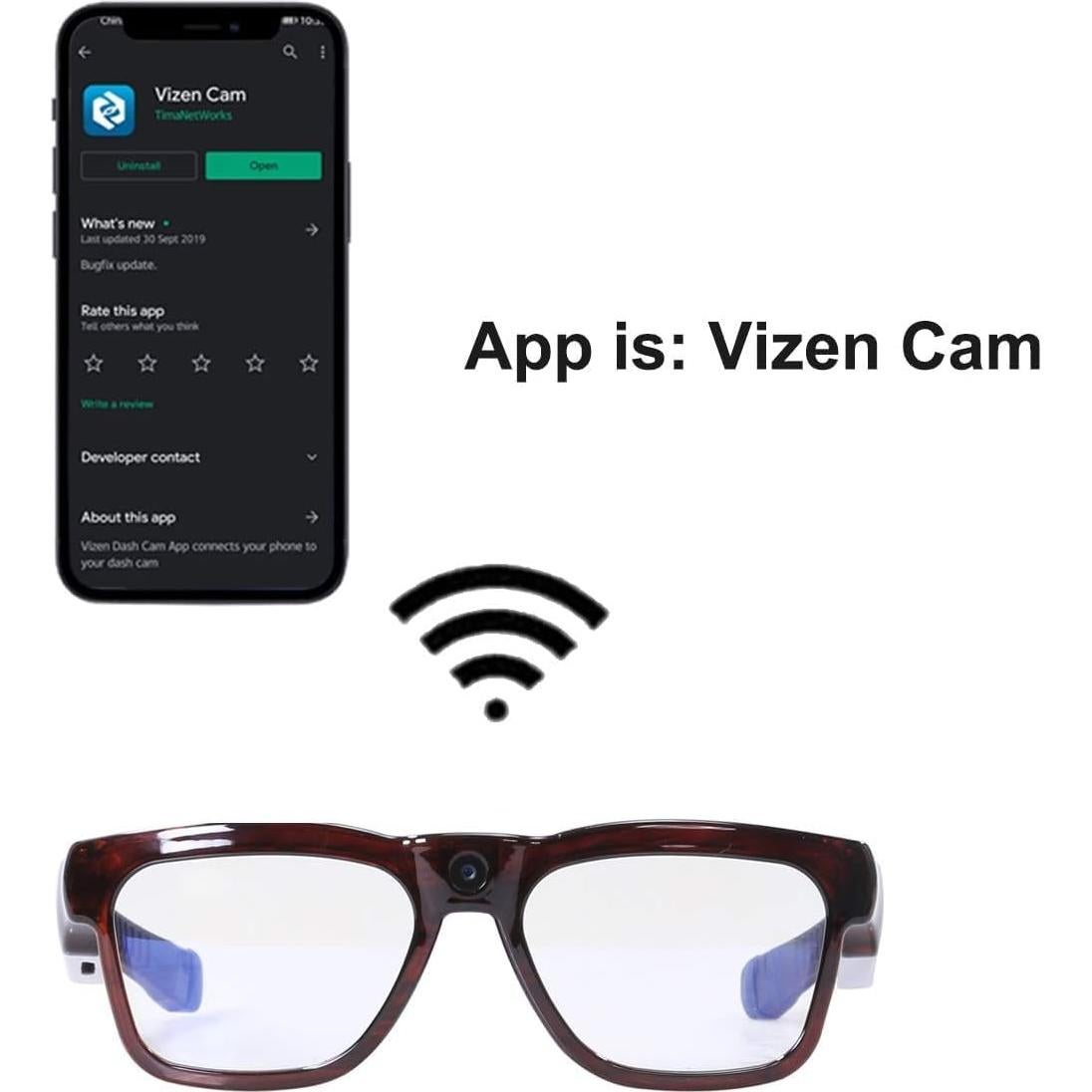 Gafas Inteligentes OhO Sunshine A9 WiFi 64GB Full HD 1080p