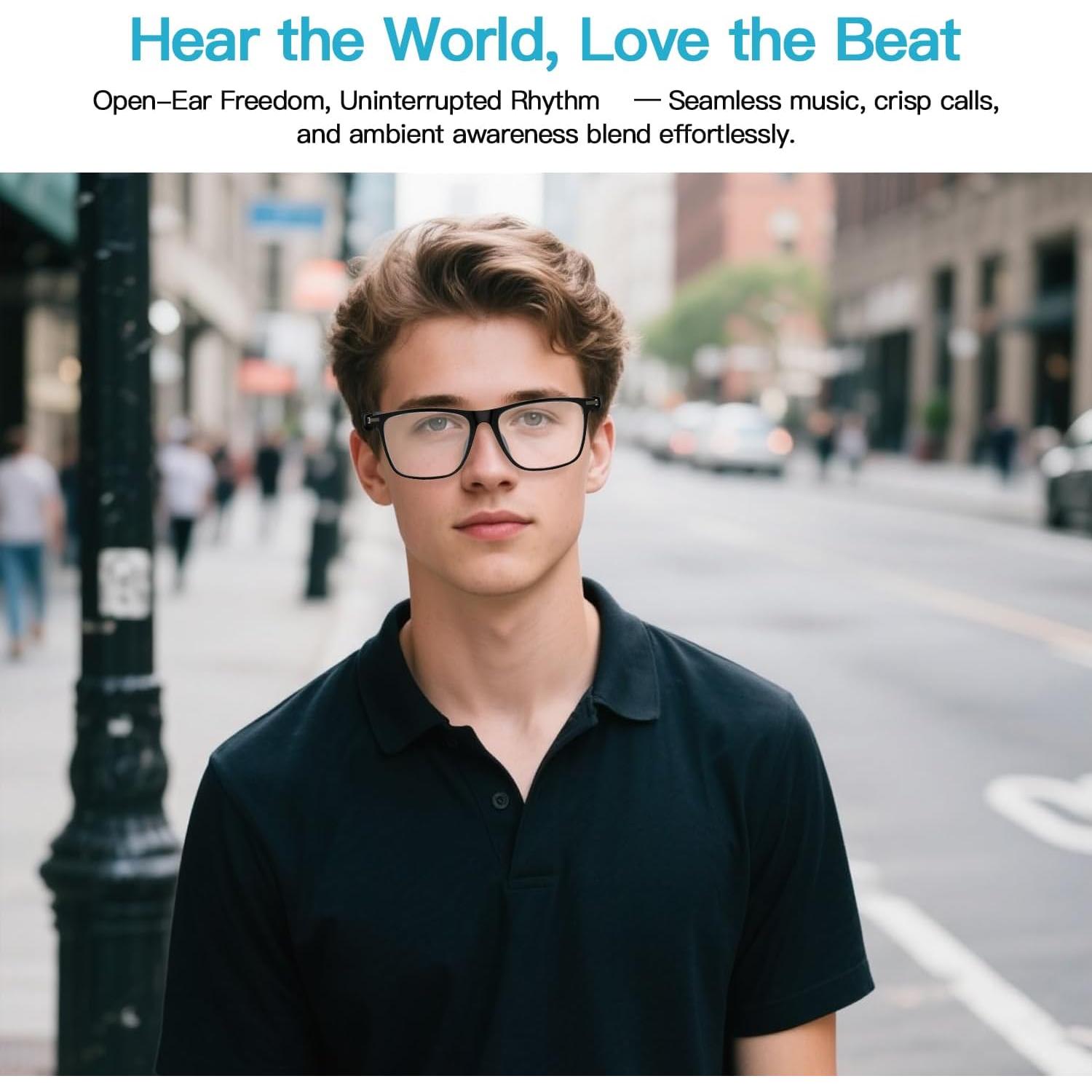 Gafas Inteligentes Tulbeys M01 Bluetooth Audio IP67 6h Batería