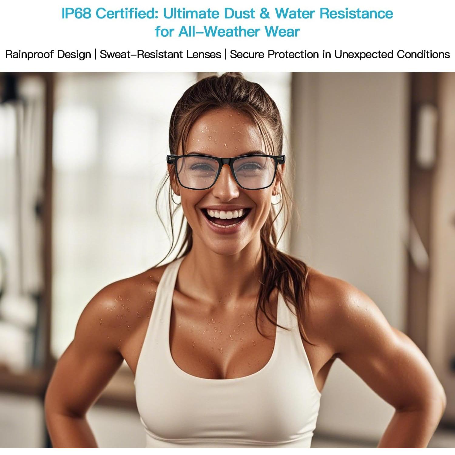 Gafas Inteligentes Tulbeys M01 Bluetooth Audio IP67 6h Batería