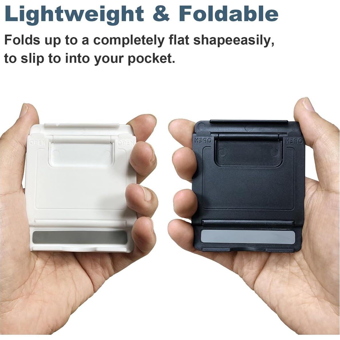 Soporte Plegable para Teléfono POQOD 2 Paquetes Ajustable