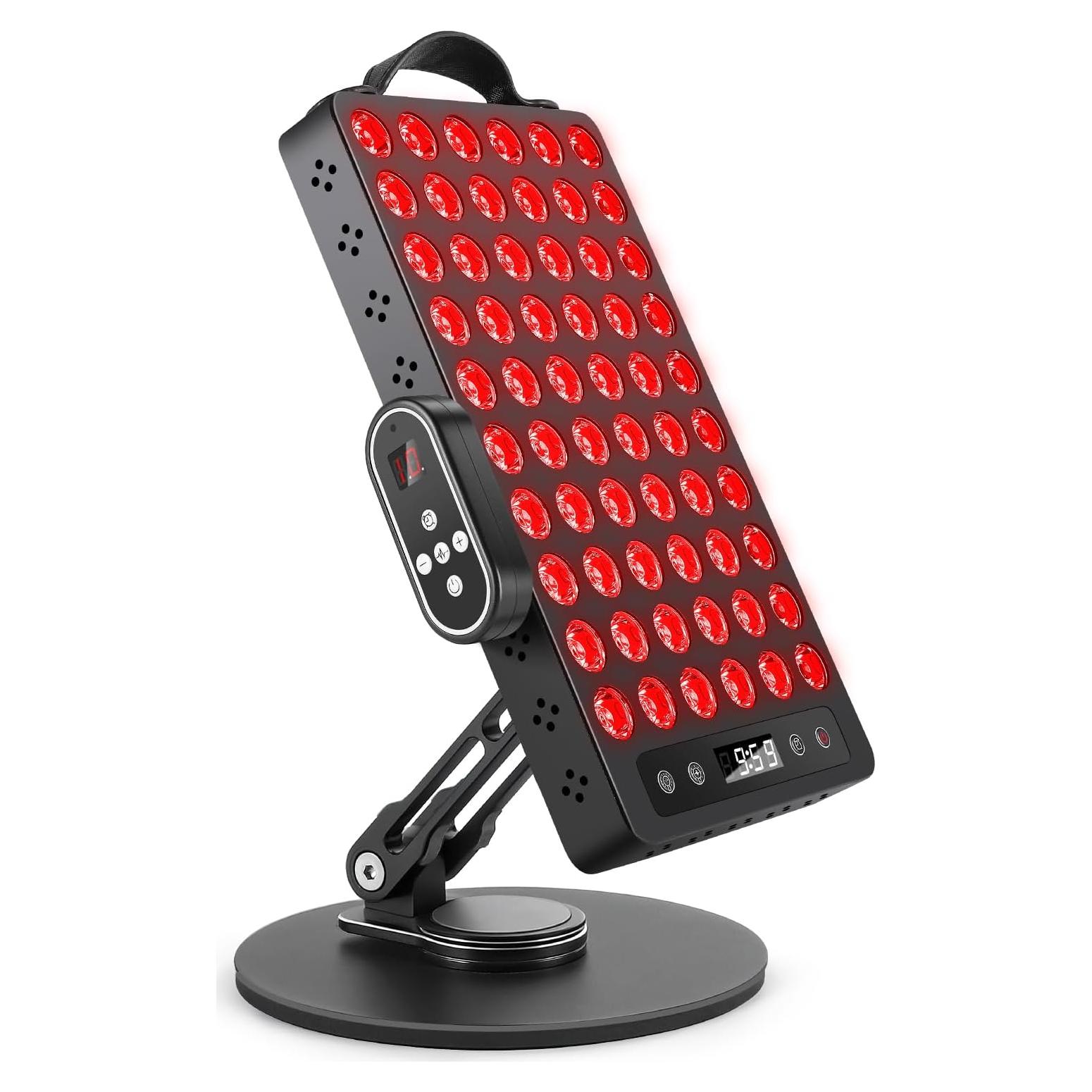 Terapia de Luz Roja Duiup 60 LEDs 660nm 850nm Control Remoto