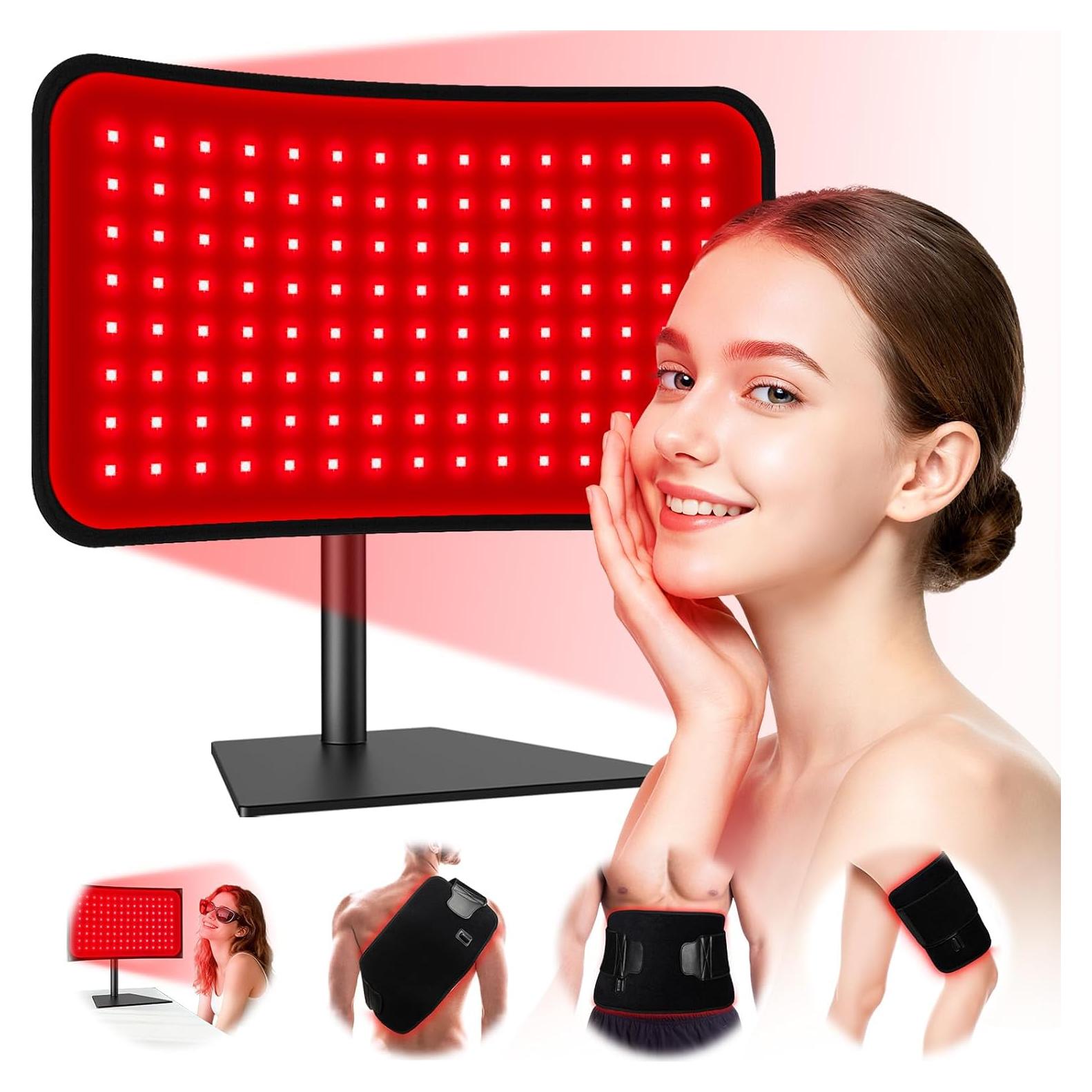 Lámpara de Terapia de Luz Roja Puroth 2-en-1 con Cinturón