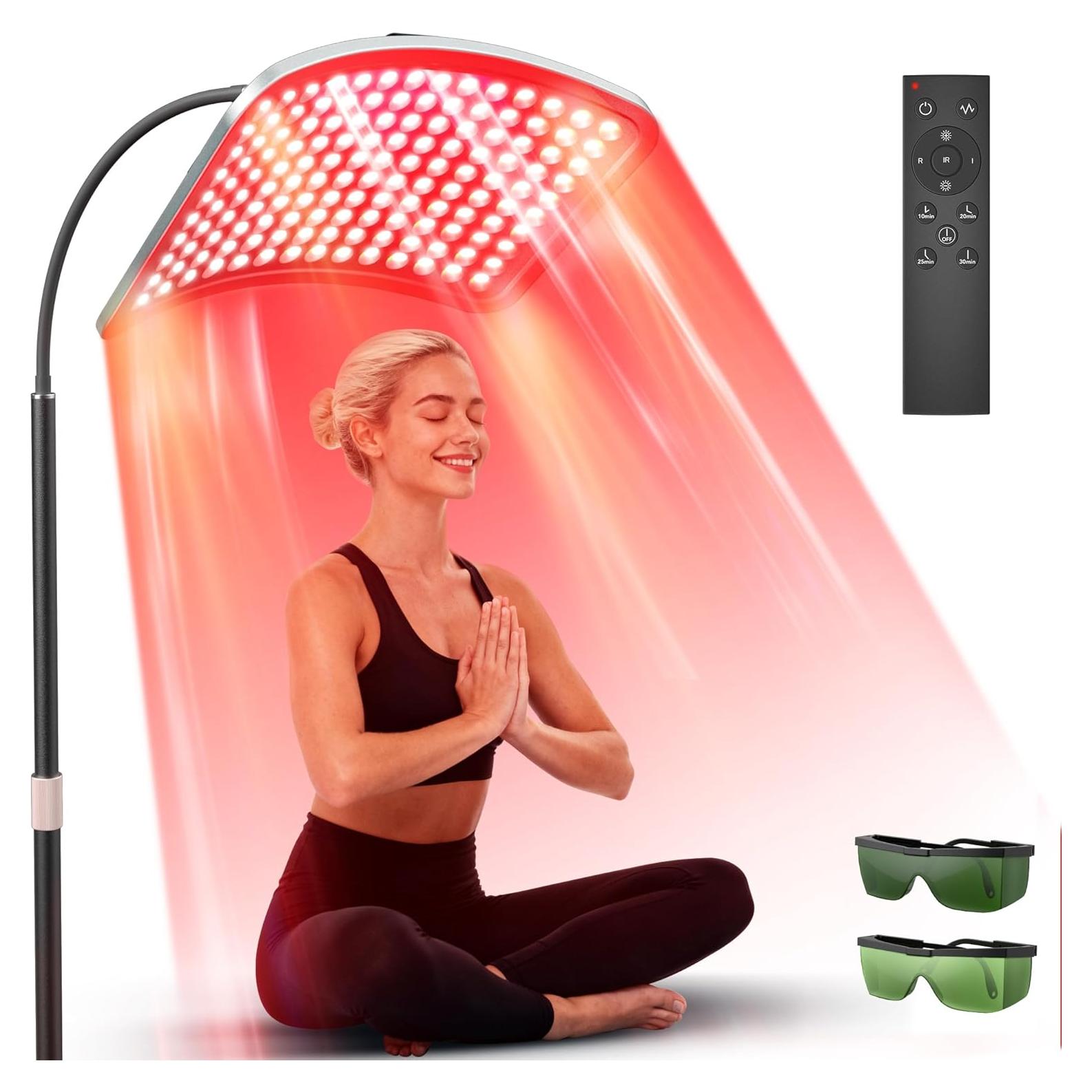 Lámpara de Terapia de Luz Roja VOLISUN 660nm y 850nm