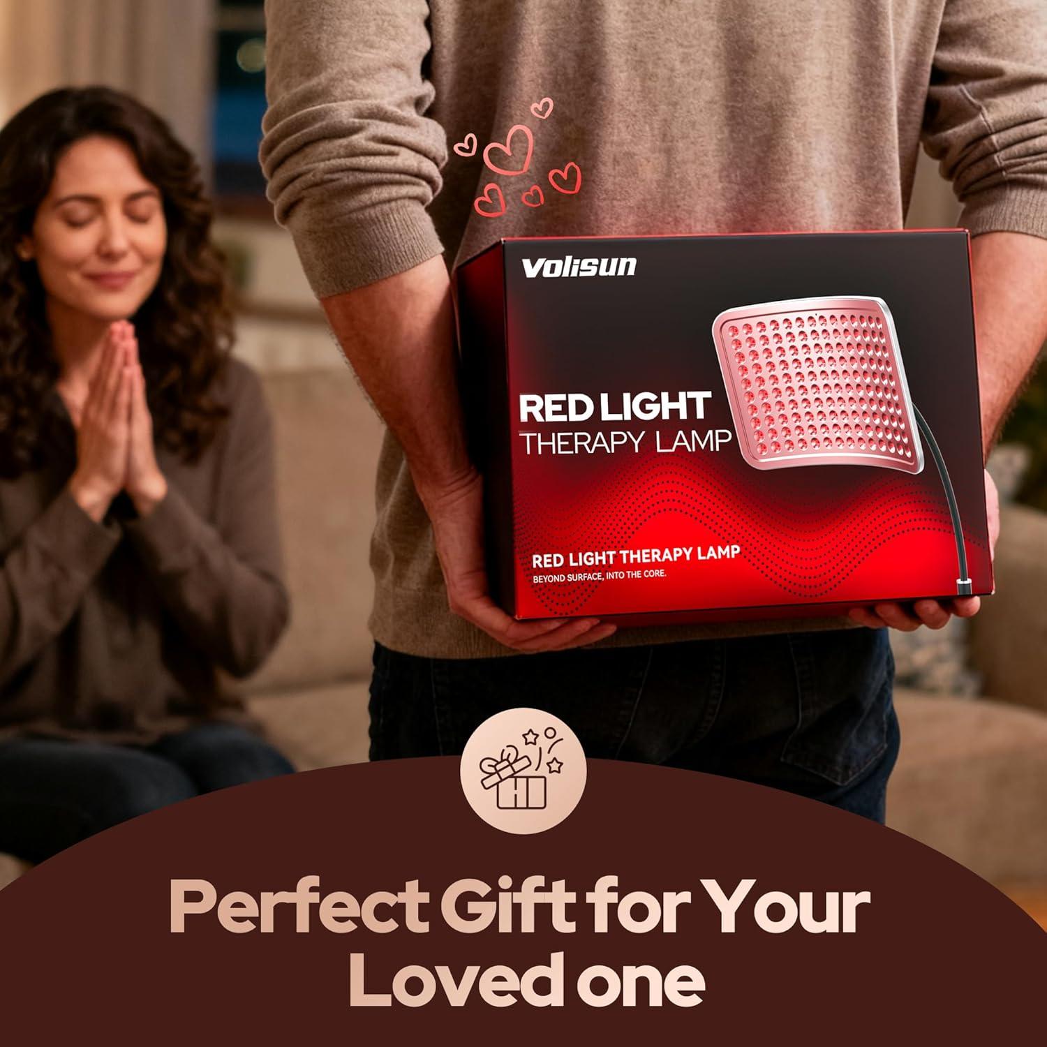 Lámpara de Terapia de Luz Roja VOLISUN 660nm y 850nm