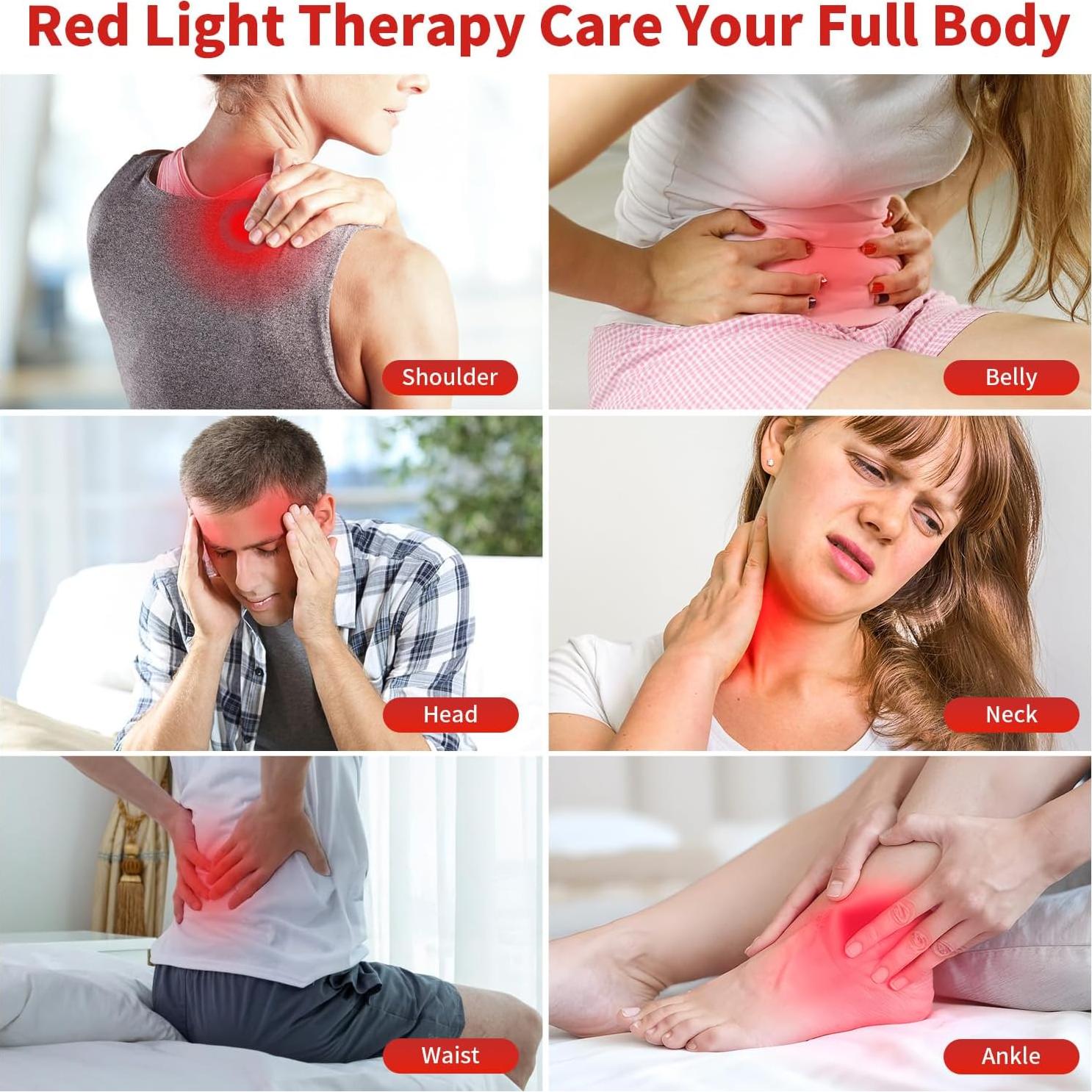 Terapia de Luz Roja Cholas RL001, 5 Cabezas LED 660nm 850nm