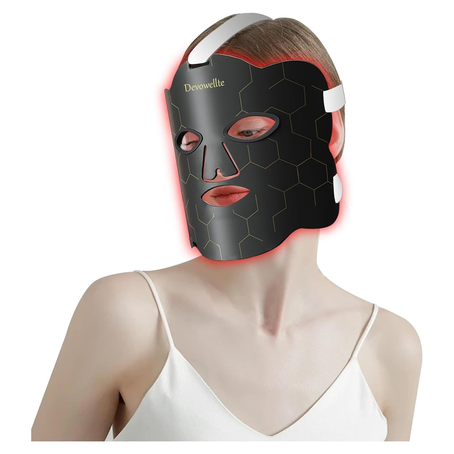 Terapia de Luz Roja Facial Devowellte 660nm y 850nm Portátil