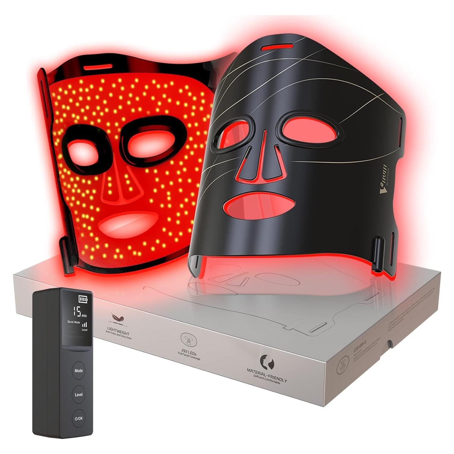 Máscara de Terapia de Luz Roja SHENZHEN LTD15W 830nm 633nm