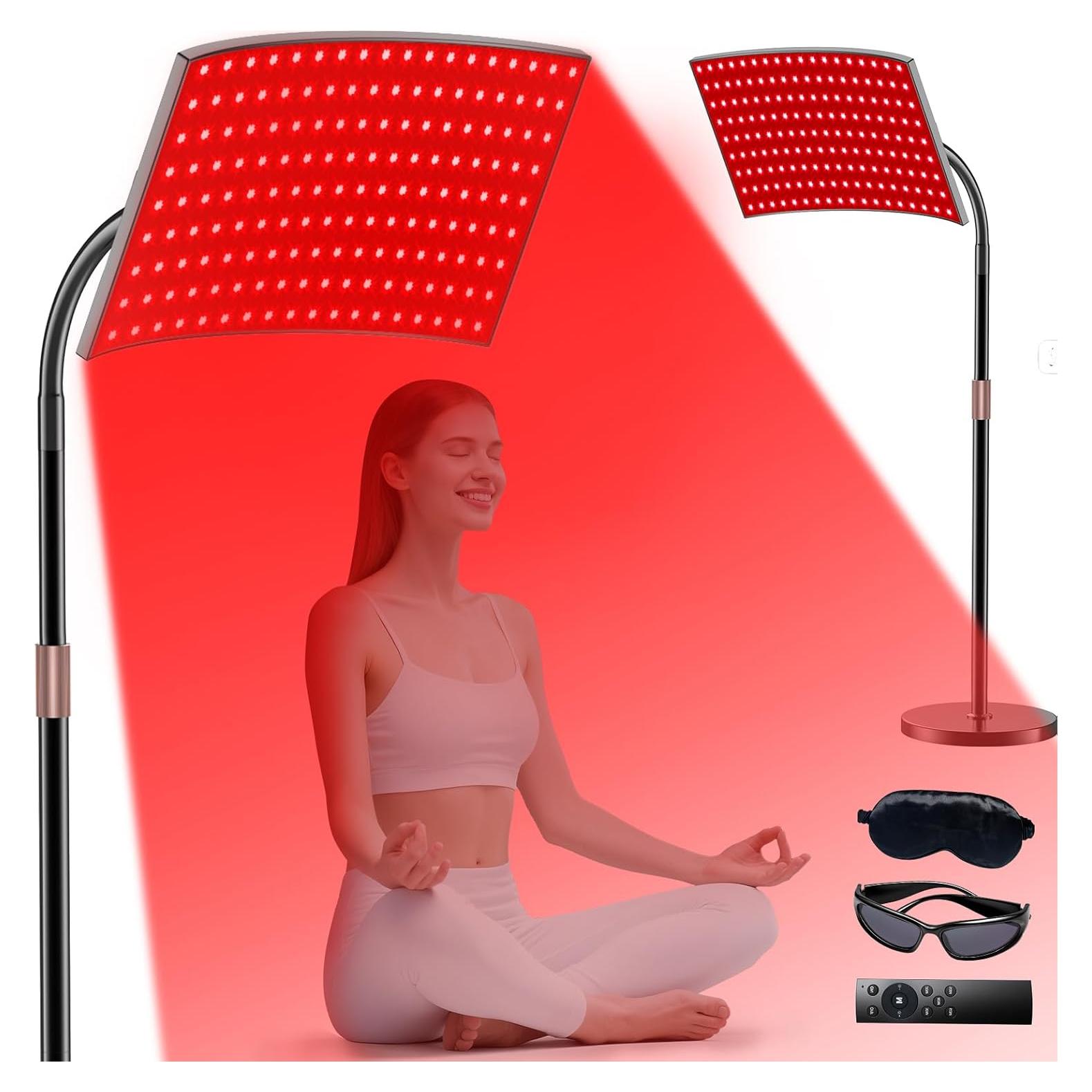 Lámpara de Terapia de Luz Roja Puroth 540 Chips 660nm 850nm