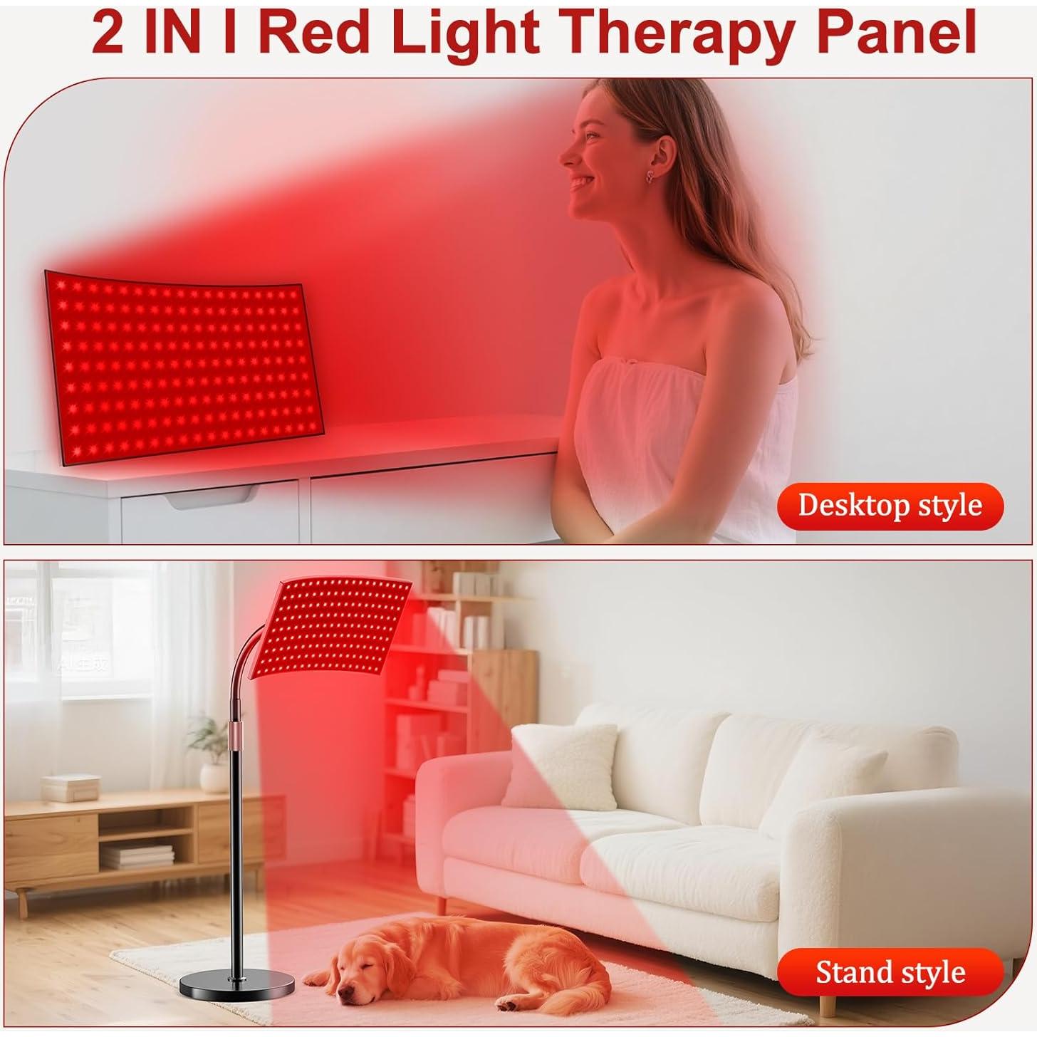 Lámpara de Terapia de Luz Roja Puroth 540 Chips 660nm 850nm