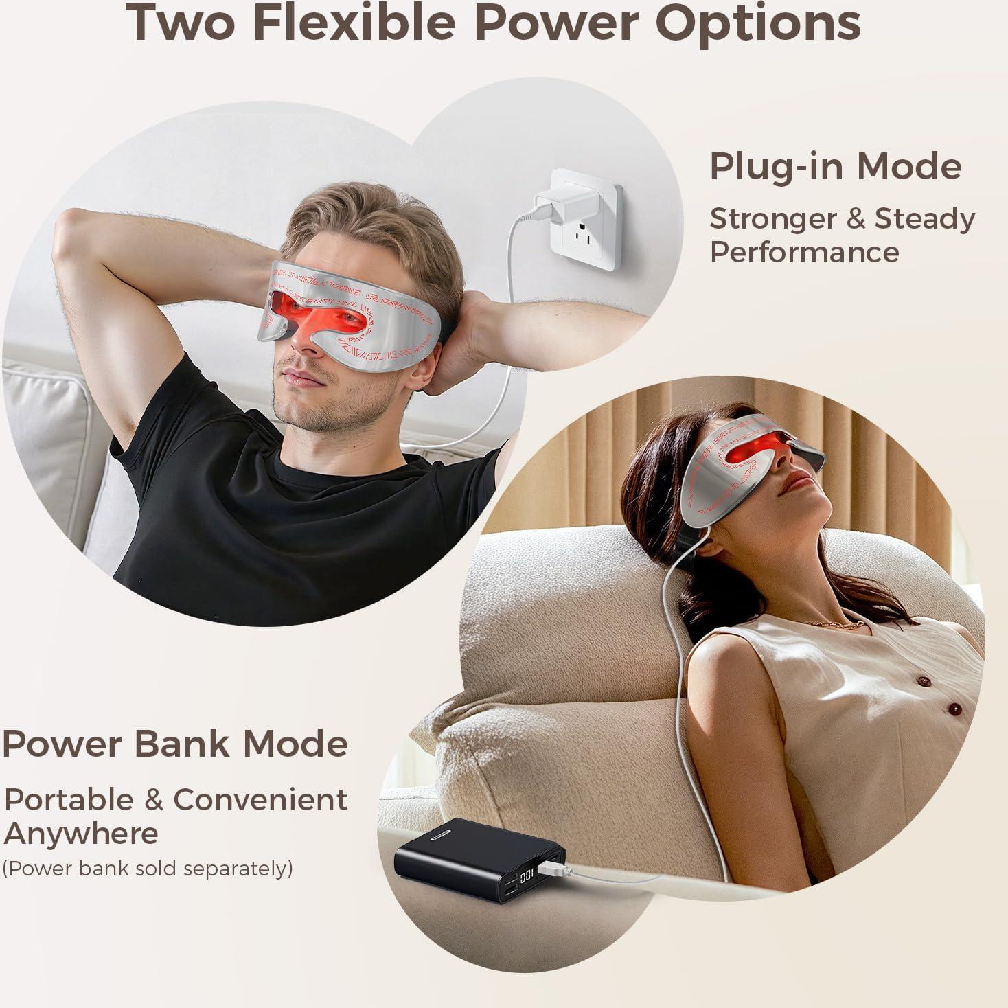 Máscara de Terapia de Luz Roja LifeZoom NIR6 48 LEDs 660nm 850nm