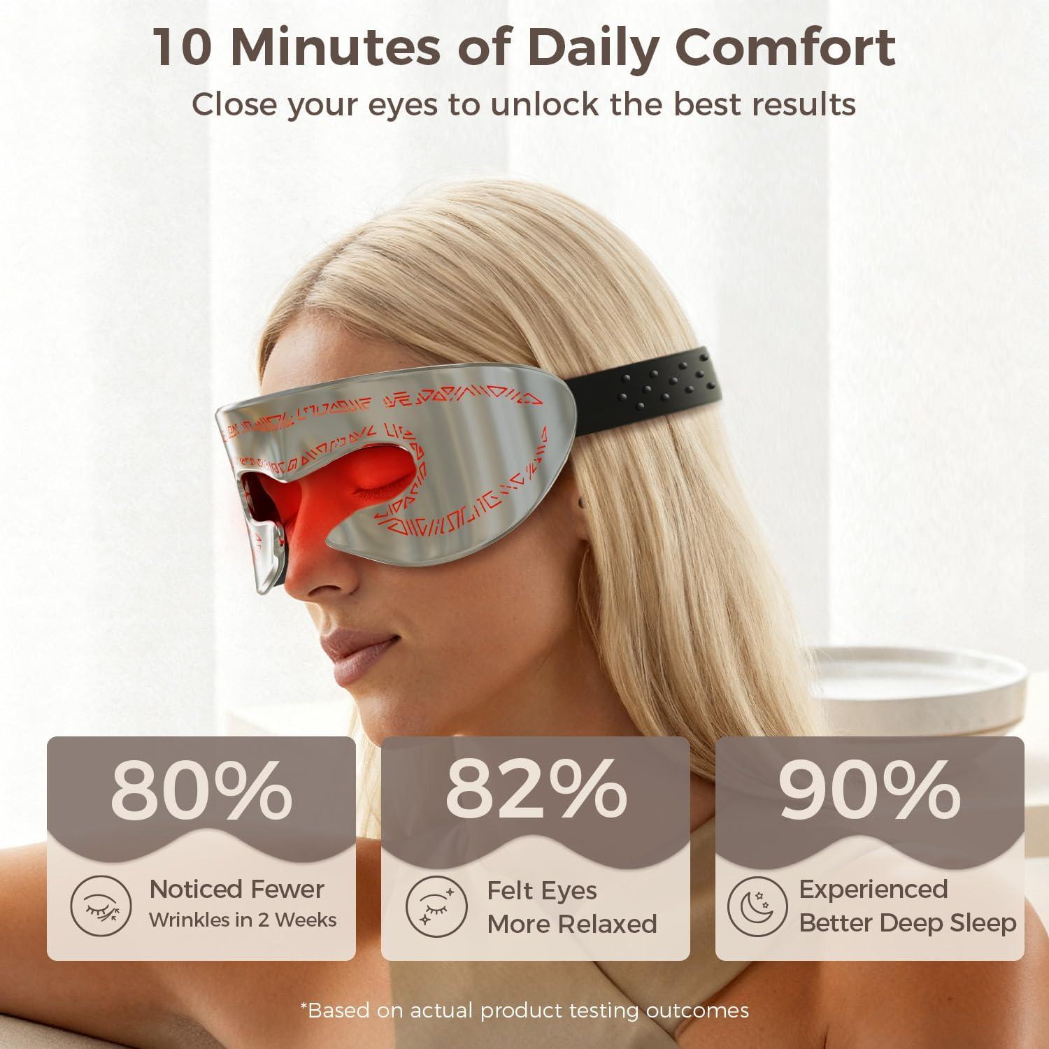 Máscara de Terapia de Luz Roja LifeZoom NIR6 48 LEDs 660nm 850nm