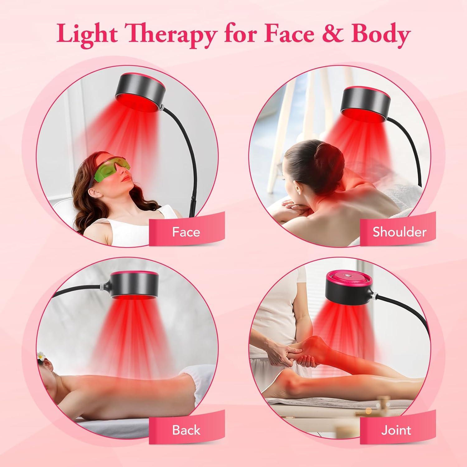 Terapia de Luz Roja VARIPOWDER 660nm y 850nm Ajustable