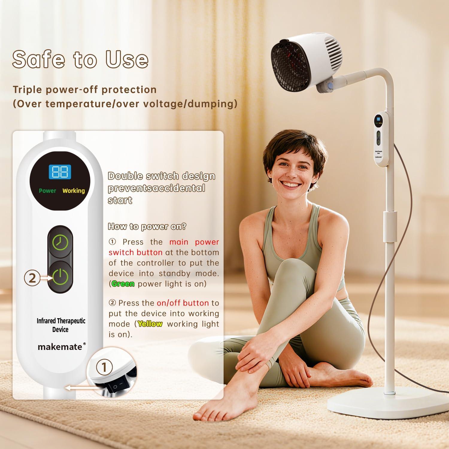 Lámpara de Calor Infrarroja 3-en-1 FOSHAN 150W para Terapia