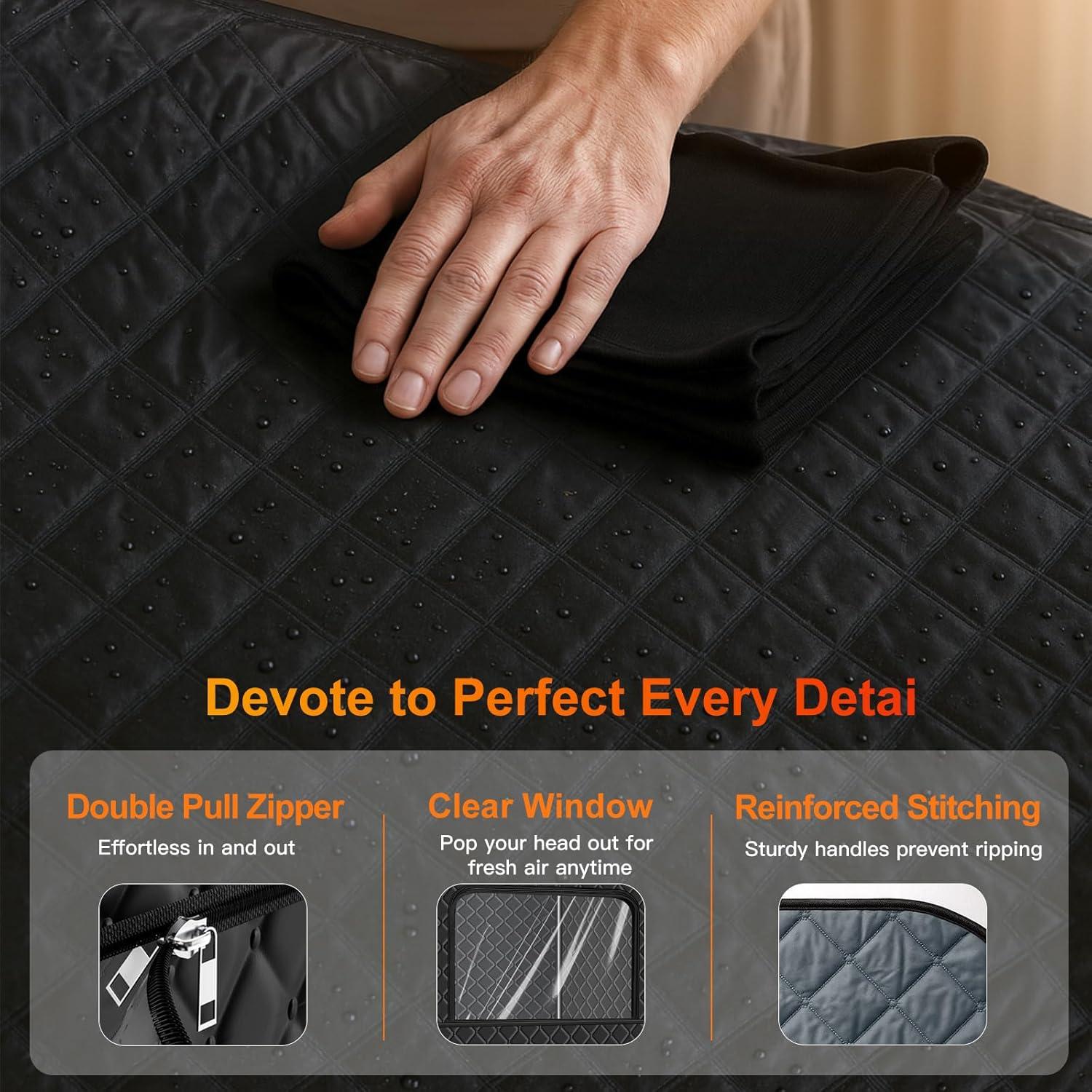 Sauna Personal Infrarroja YouGather KC-S01 2 Personas 79x28cm