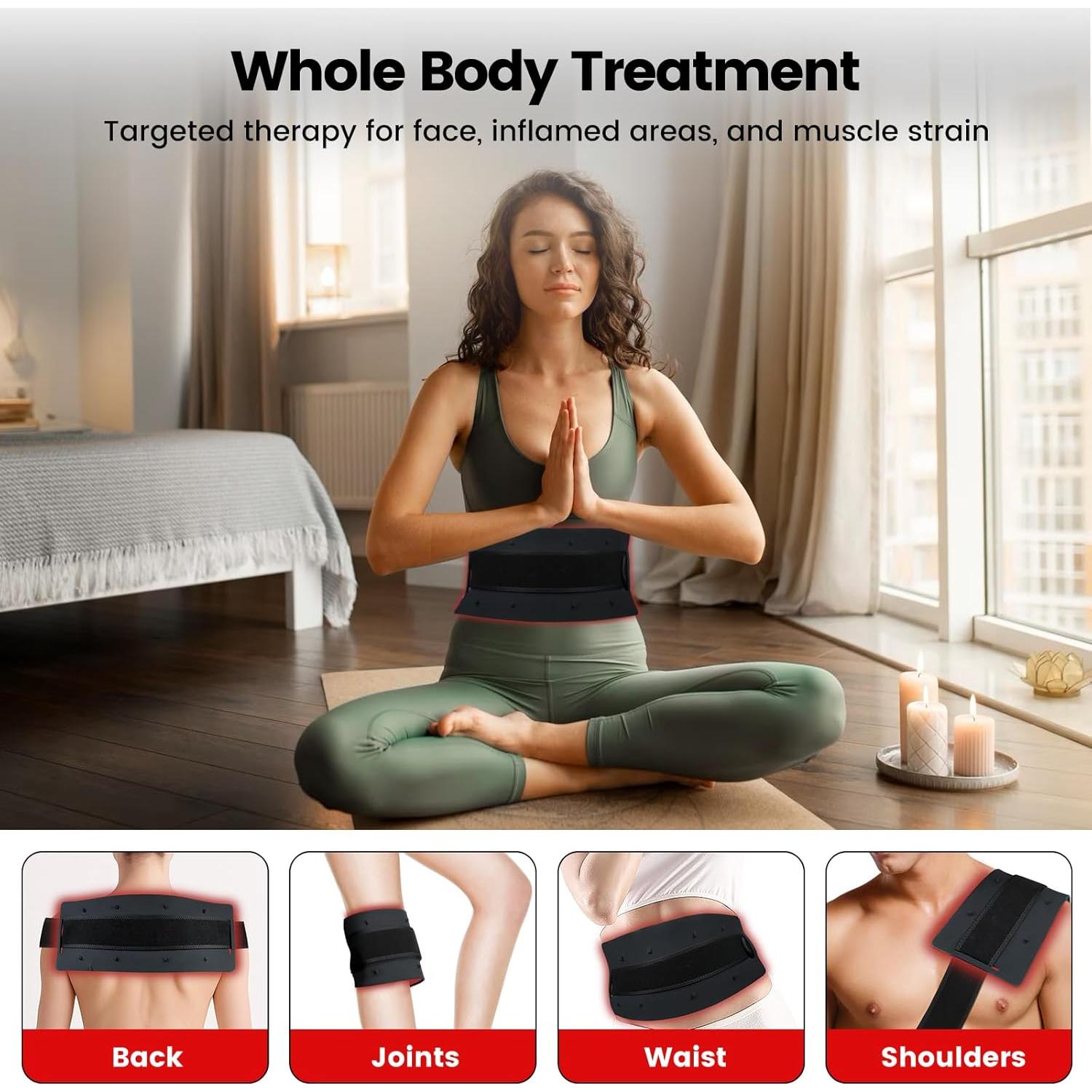 Panel de Terapia de Luz Roja Gracekey M10 660nm 850nm