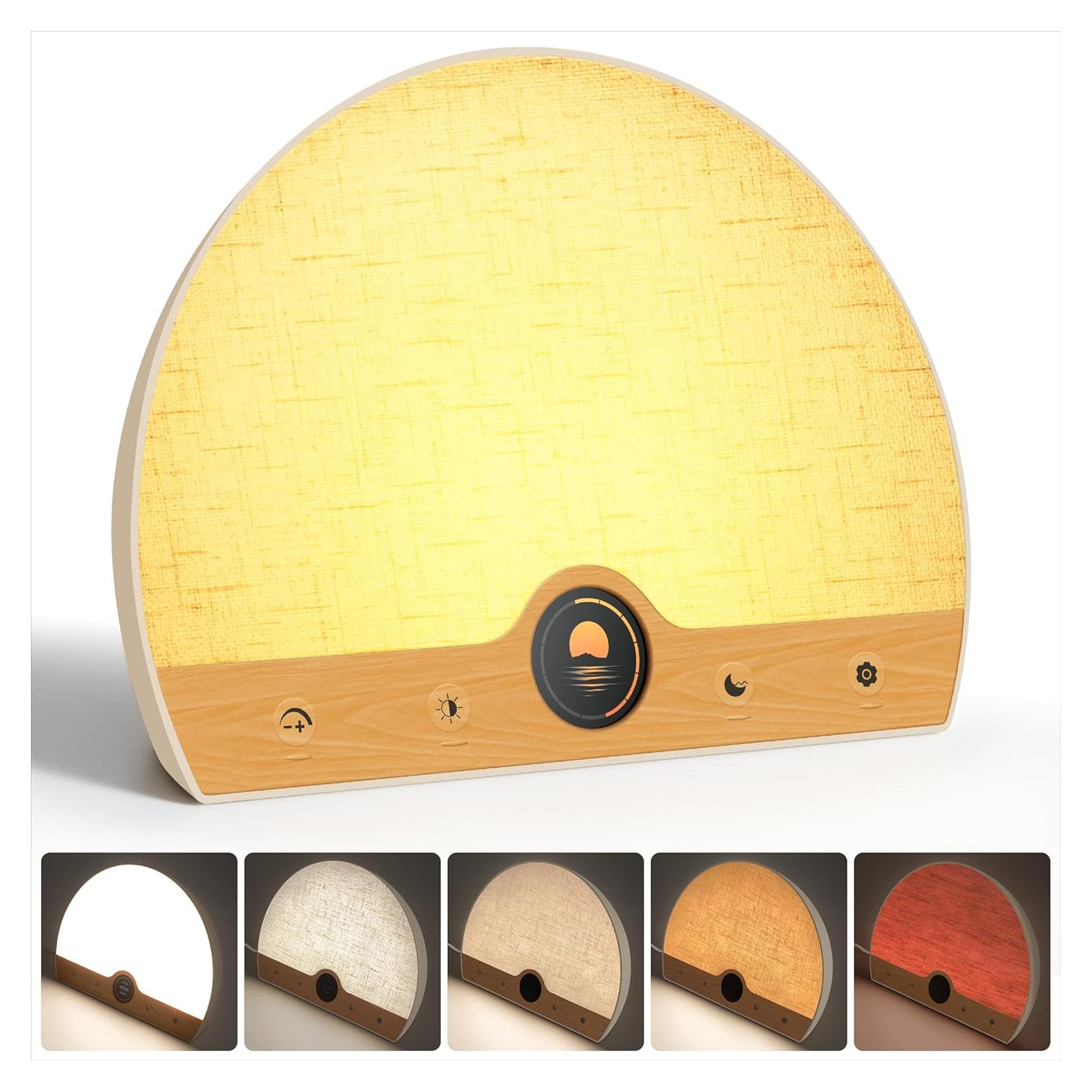 Lámpara de Terapia de Luz ATOROBROS 10000 Lux Despertador