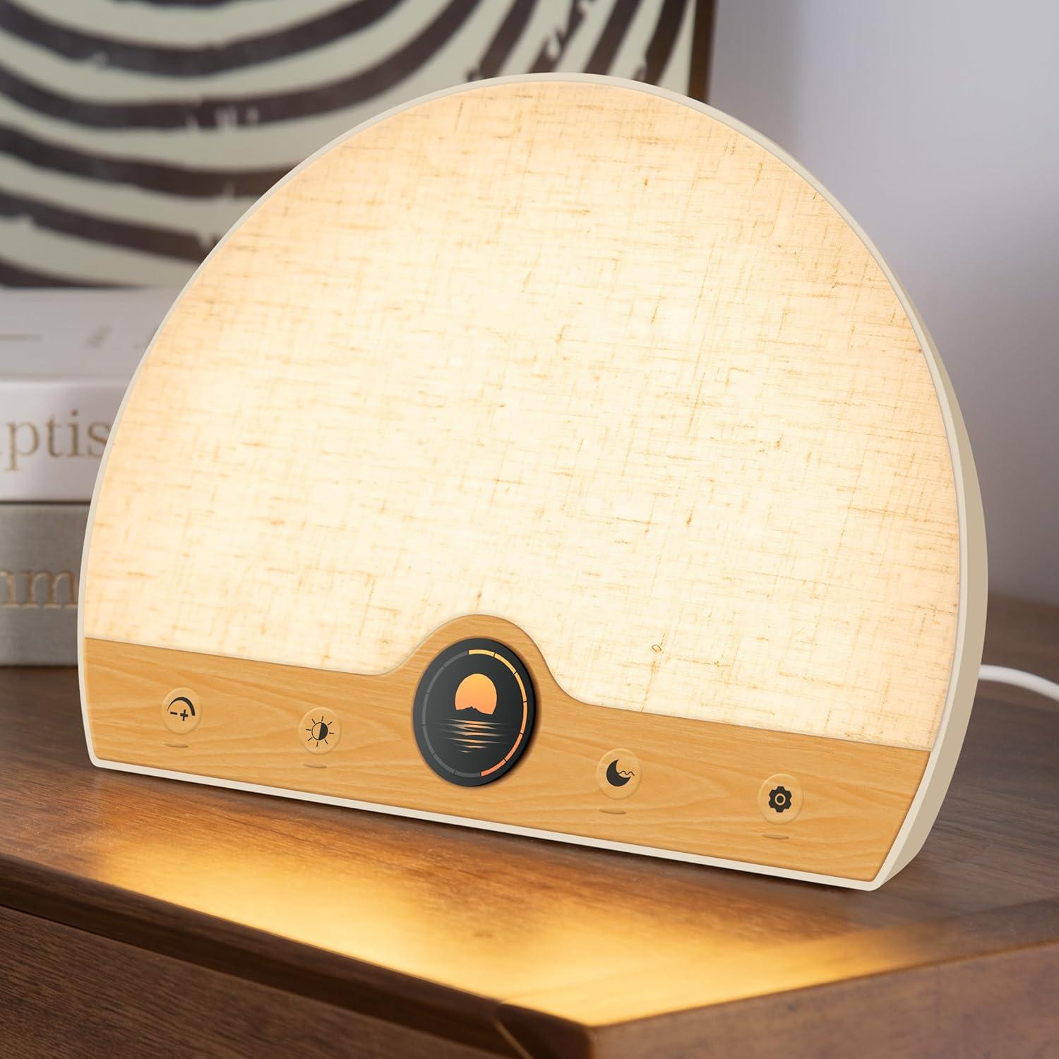 Lámpara de Terapia de Luz ATOROBROS 10000 Lux Despertador