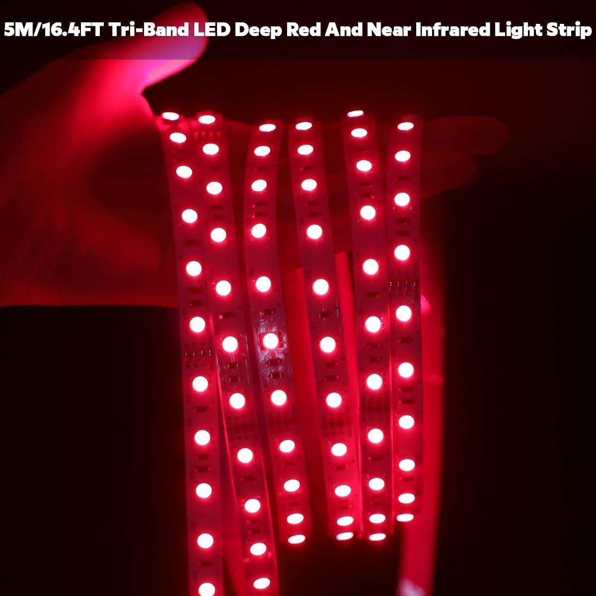 Tira LED Infrarroja 5m SuperlightingLED 660nm+850nm Terapia