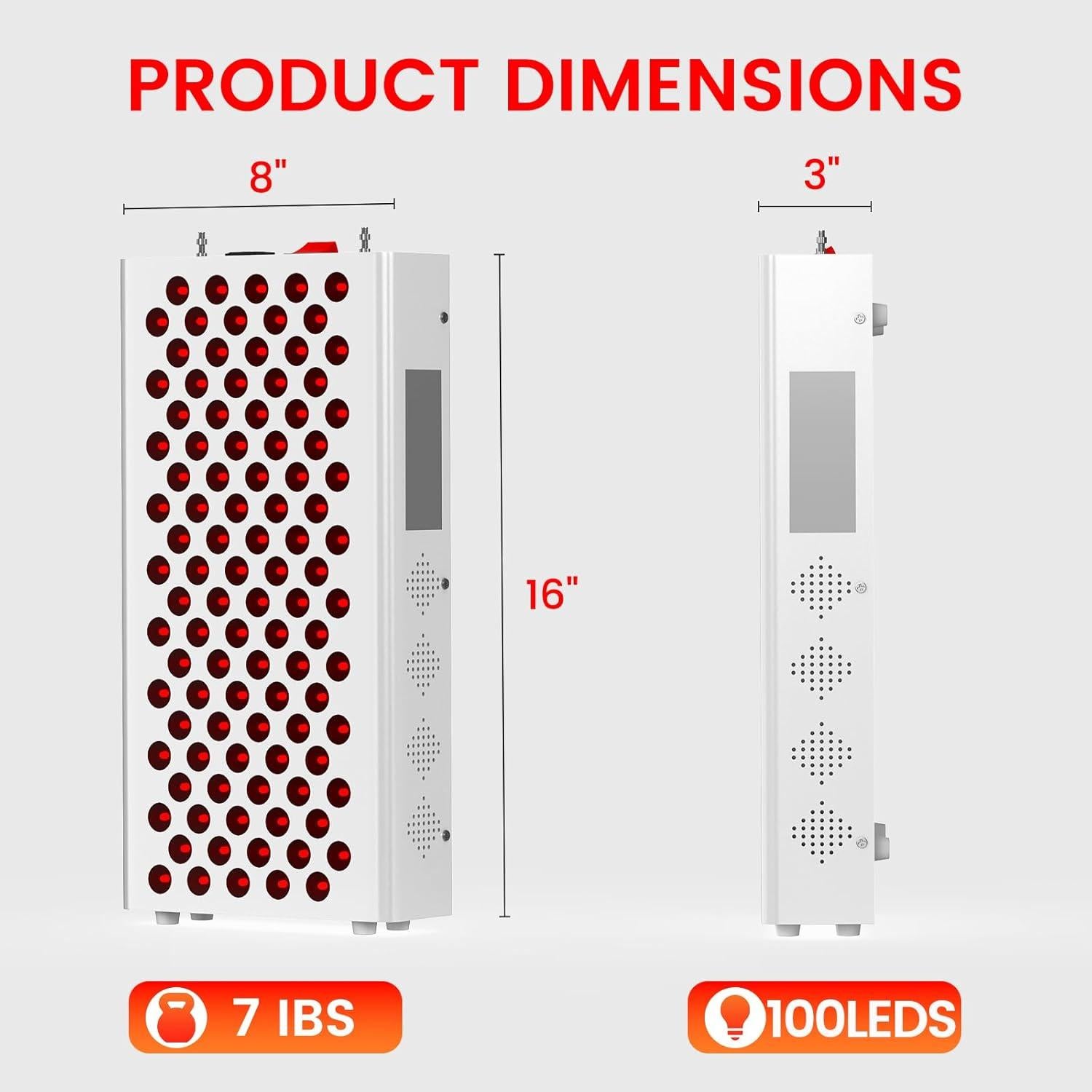 Terapia de Luz Roja SWIRISE Élite 500 - LED 660nm/850nm