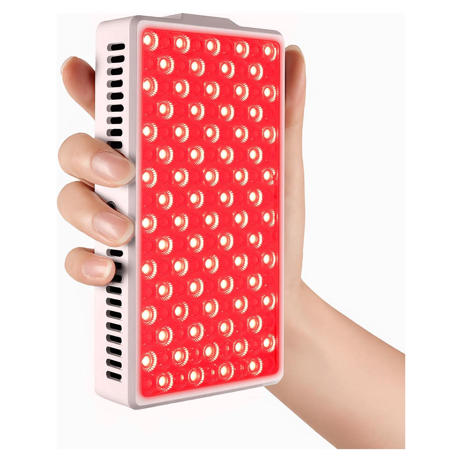 Panel de Terapia de Luz Roja YIPFREE 660nm y 850nm Portátil