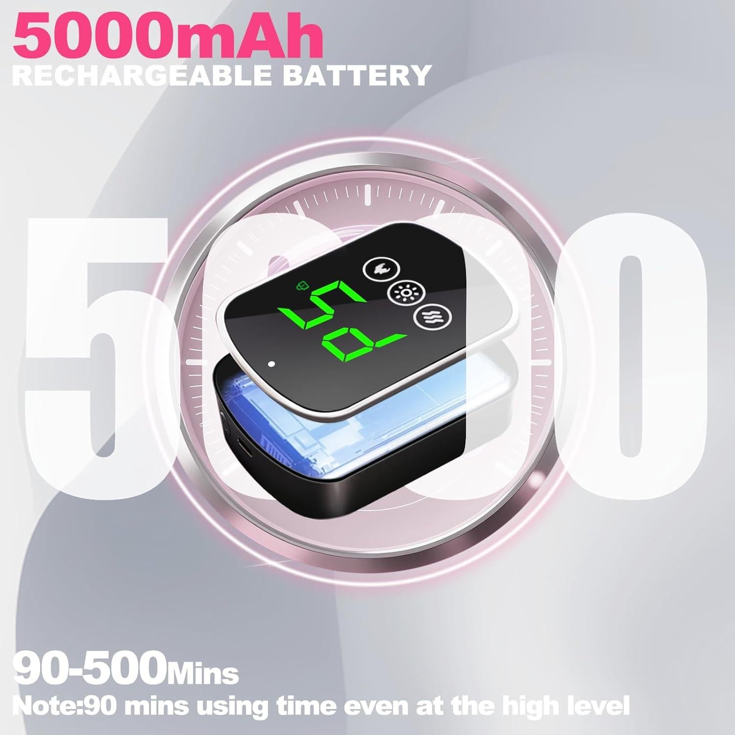 Faja de Rodilla Terapia de Luz Roja 3 en 1 NGCES