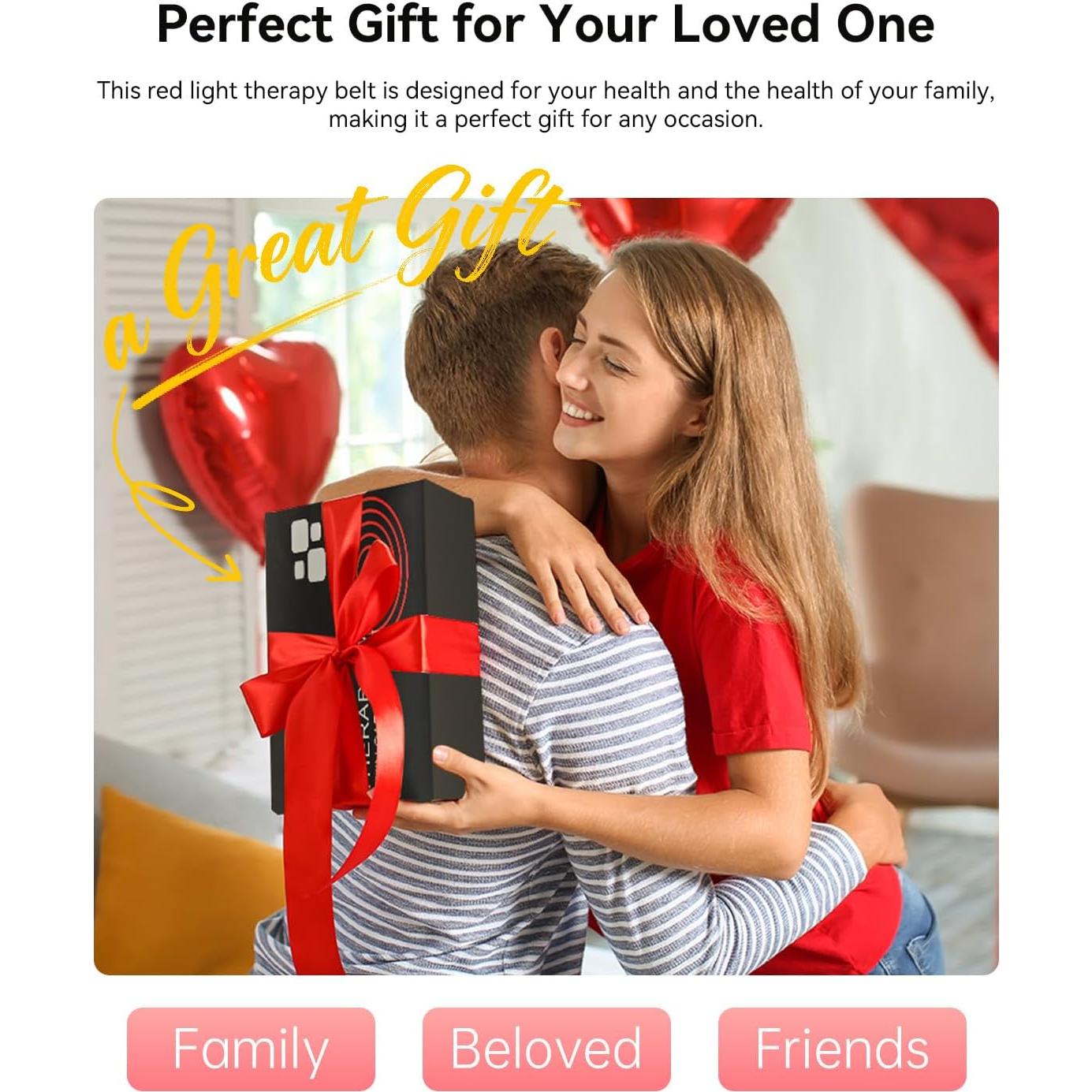 Cinturón de Terapia de Luz Roja DRMATE 130x18cm 5 Niveles