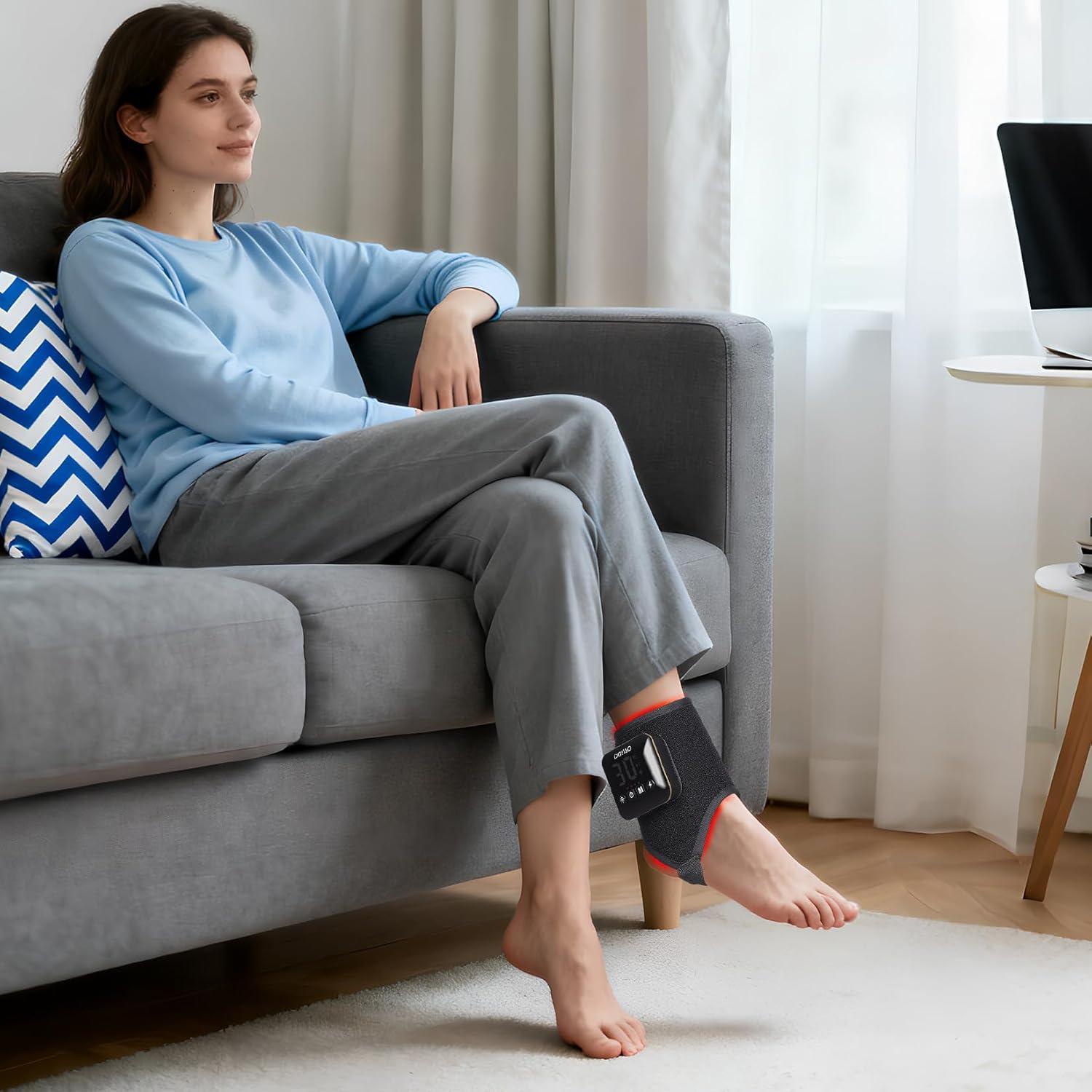 Terapia de Luz Roja Inalámbrica TUOYR para Alivio del Dolor