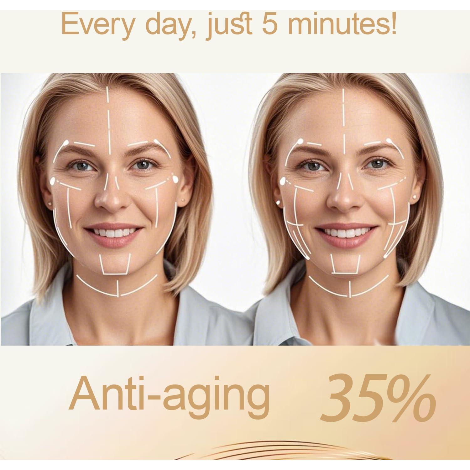 Masajeador Facial Smbrige con Terapia de Luz Roja 4 Modos