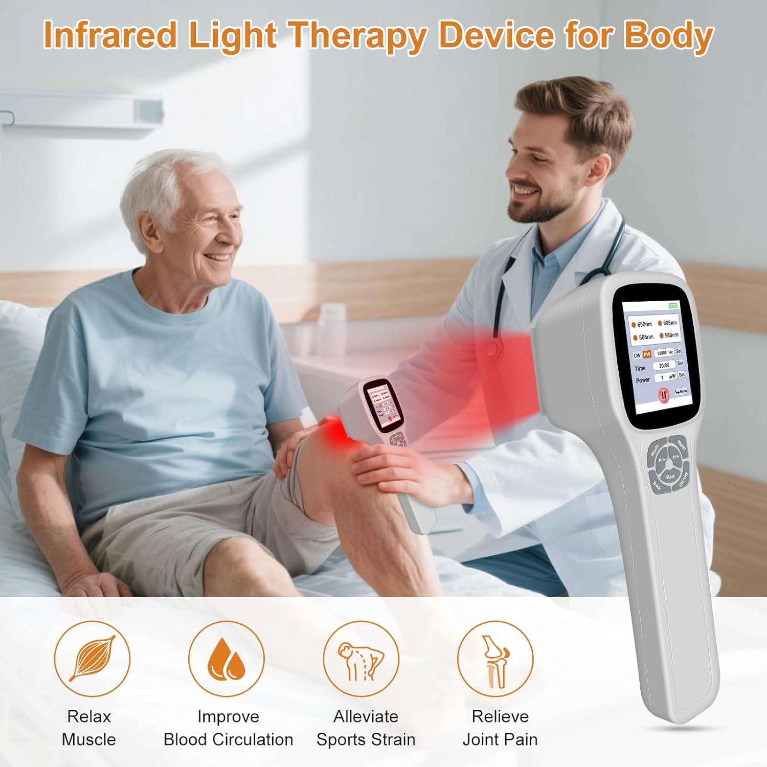 Dispositivo de Terapia de Luz Roja Tacbyz PMW-2500 Alivio Dolor